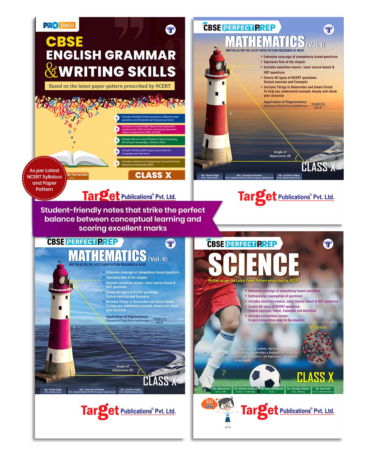 Class 10 CBSE Maths, Science & English Grammar Books | HOTS, NCERT Exemplar, Textual Questions | Chapterwise Previous Years Solved Questions, Grammar for 2025 Exams | Set of 4-image-21