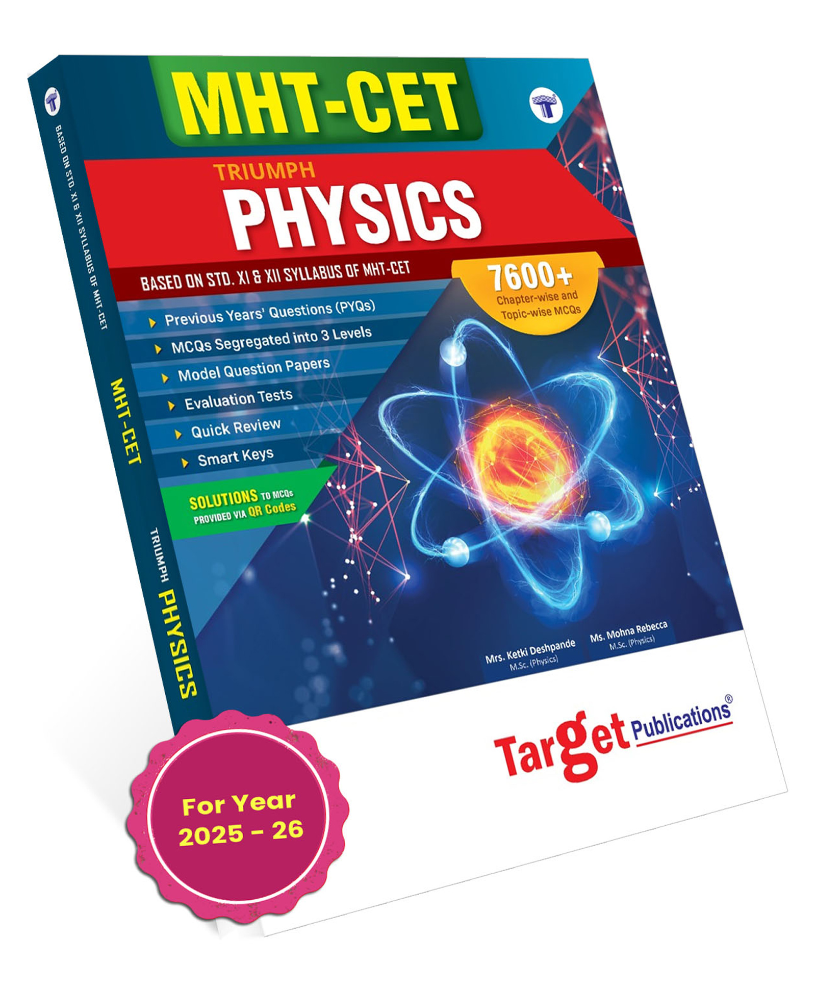 MHT-CET Triumph Physics Book for Engineering & Pharmacy Entrance Exam 2026 | 7000+ MCQs | Based on 11th & 12th Syllabus as per MHTCET Latest Paper Pattern-image-22
