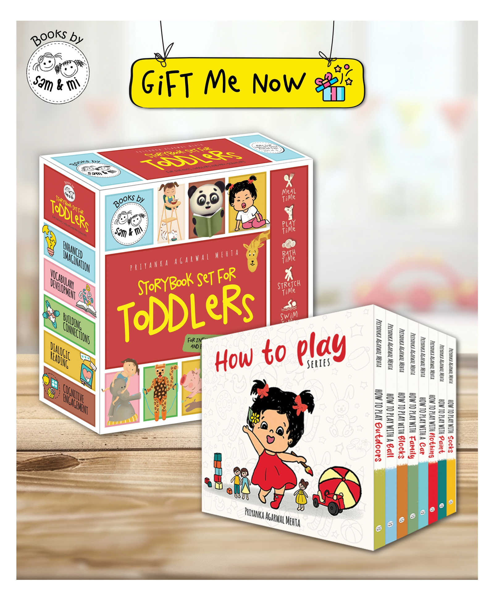 SAM & MI First Steps Library Set: Early Learning Board Books for Toddlers by Priyanka Agarwal Mehta - English-image-4