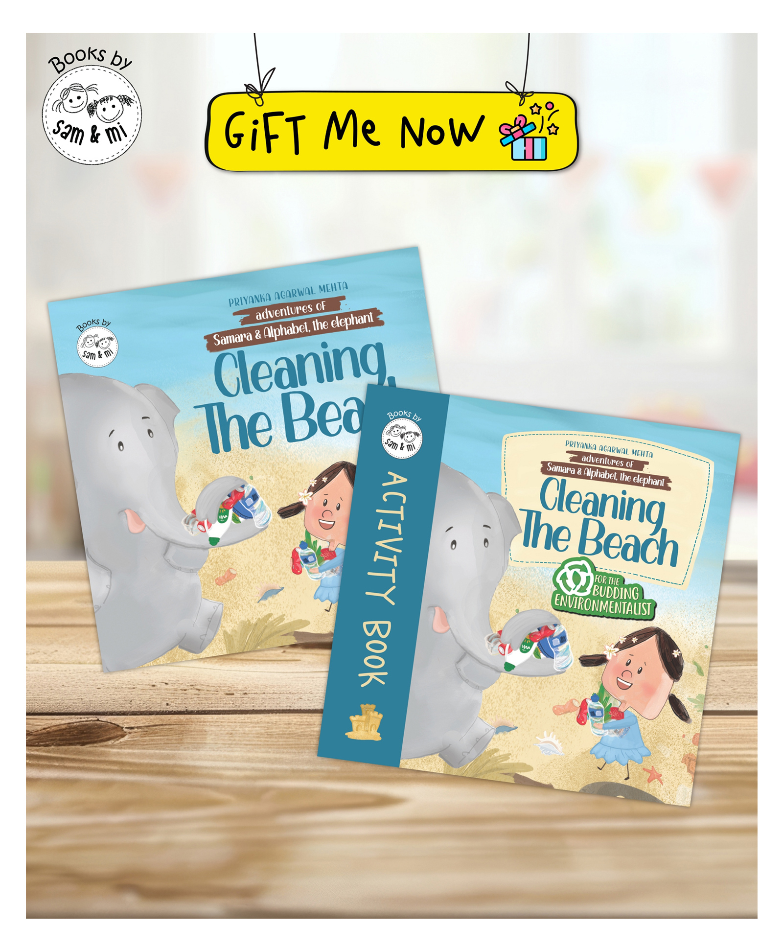 Cleaning the Beach Book Set: Fun Stories and Eco Activities for Kids by Priyanka Agarwal Mehta - English-image-11