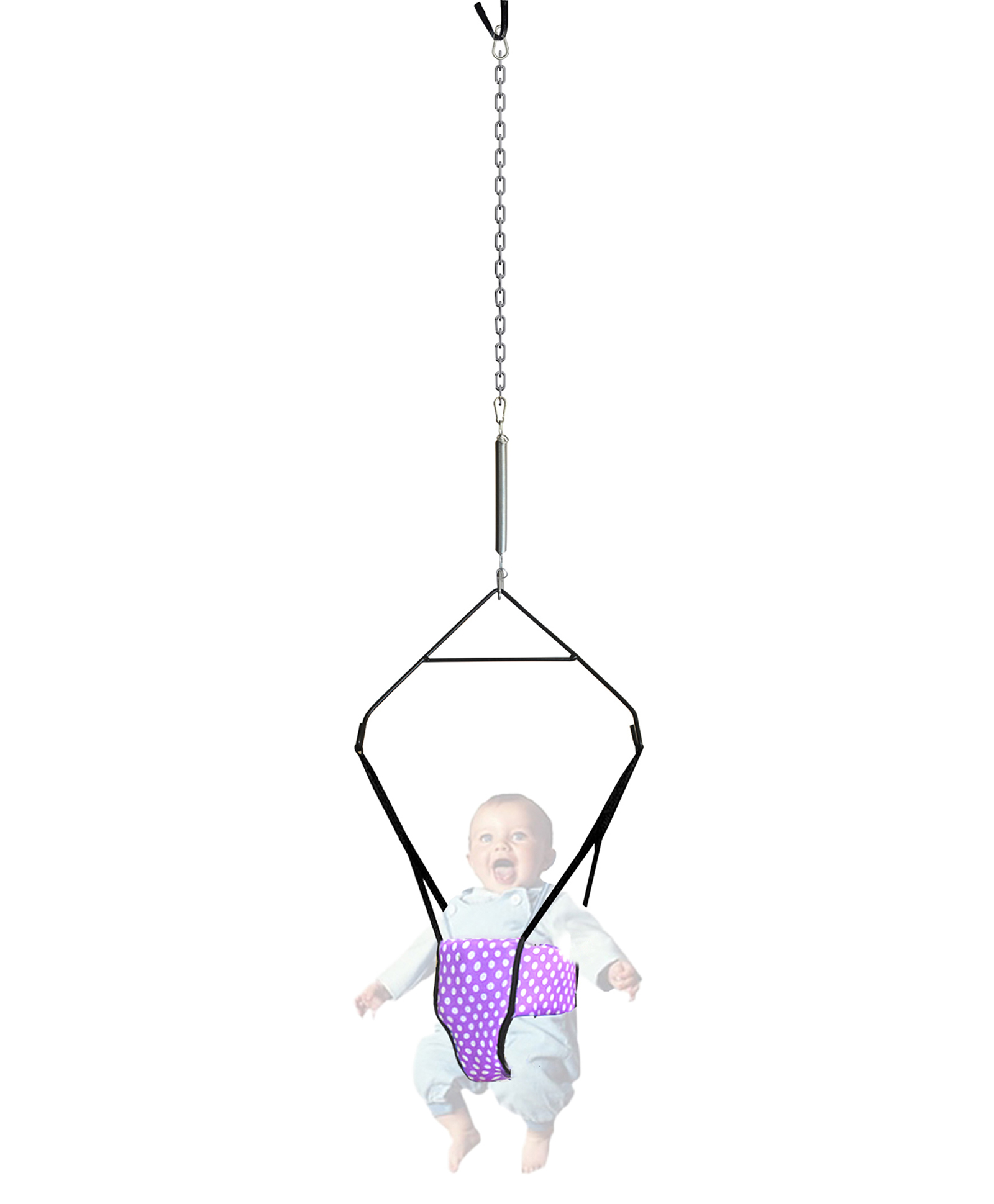 Vparents 2 in 1 Baby toddler Jumper Cum Baby Walking Harness Function, Fun Activity for 6-12 Months Baby Infant Toddler-picture-10