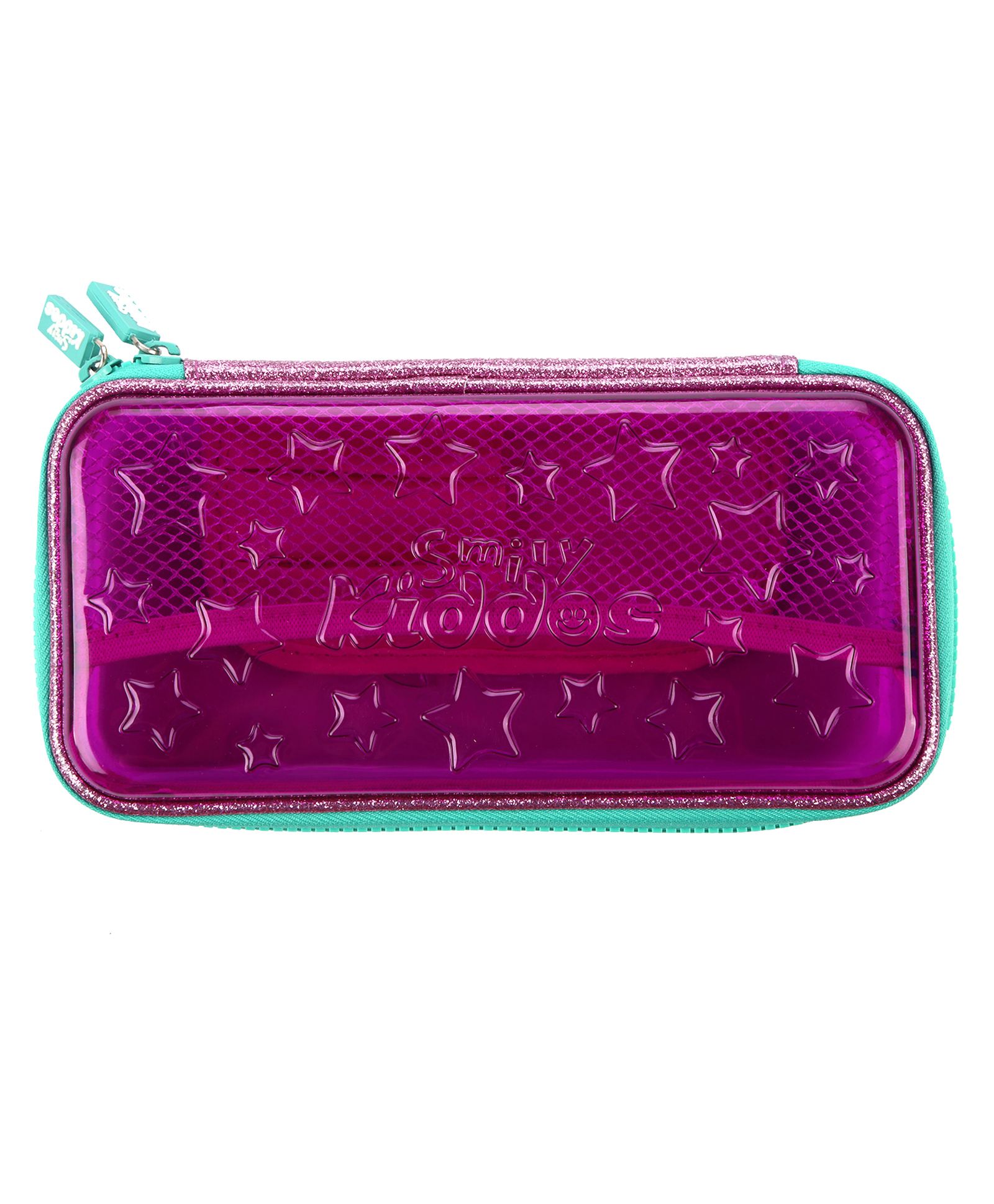 Smily Kiddos Transparent Hardtop Pencil Box  - Purple-picture-13