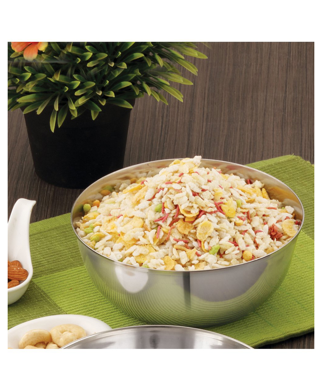 HAZEL Stainless Steel Serving Bowl | Steel Bowls For Soup, Salad, Ramen, Cereal | Steel Vati 600 ml-picture-40