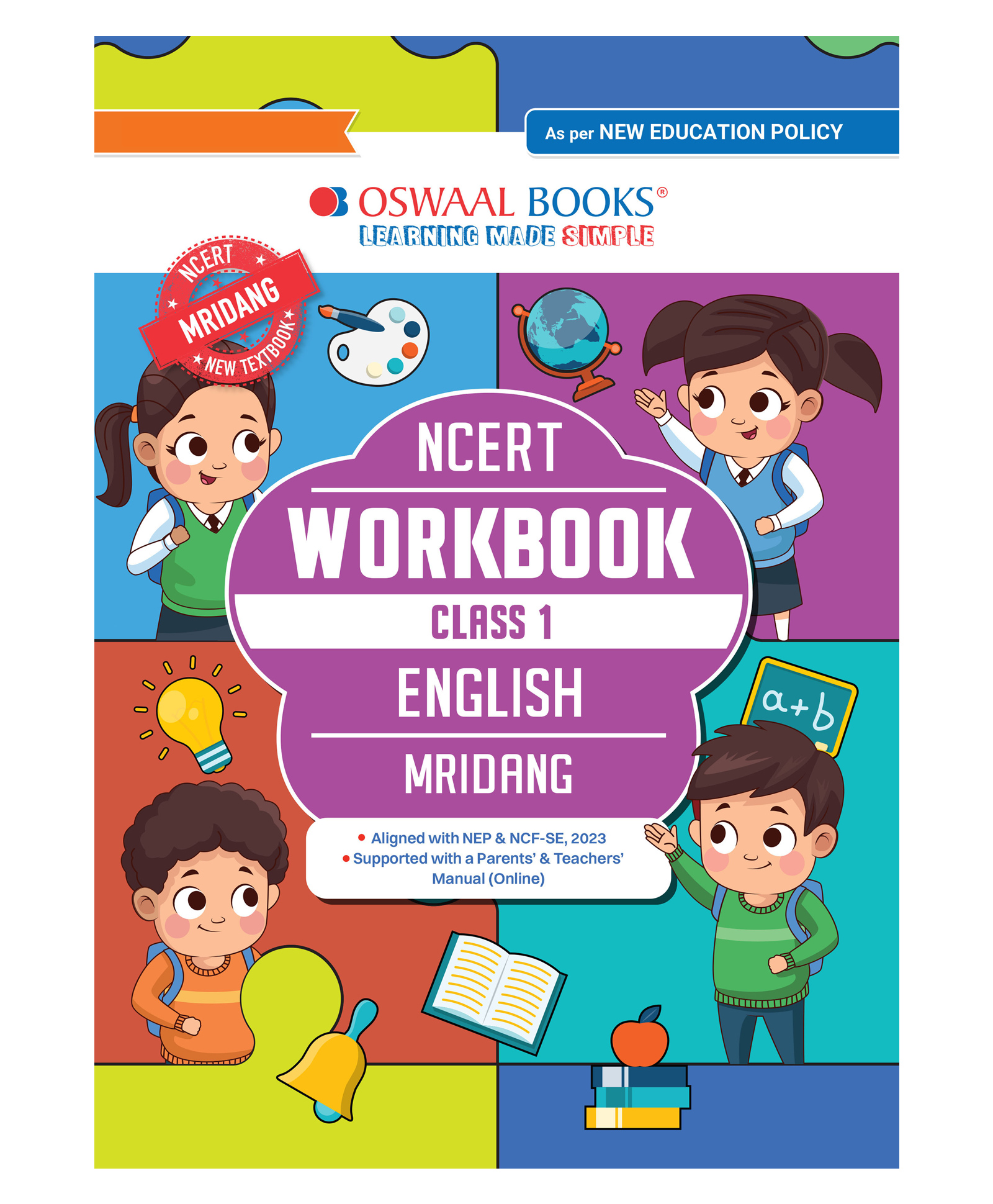 OSWAAL BOOKS NCERT Workbook Class 1 English Mridang-picture-14