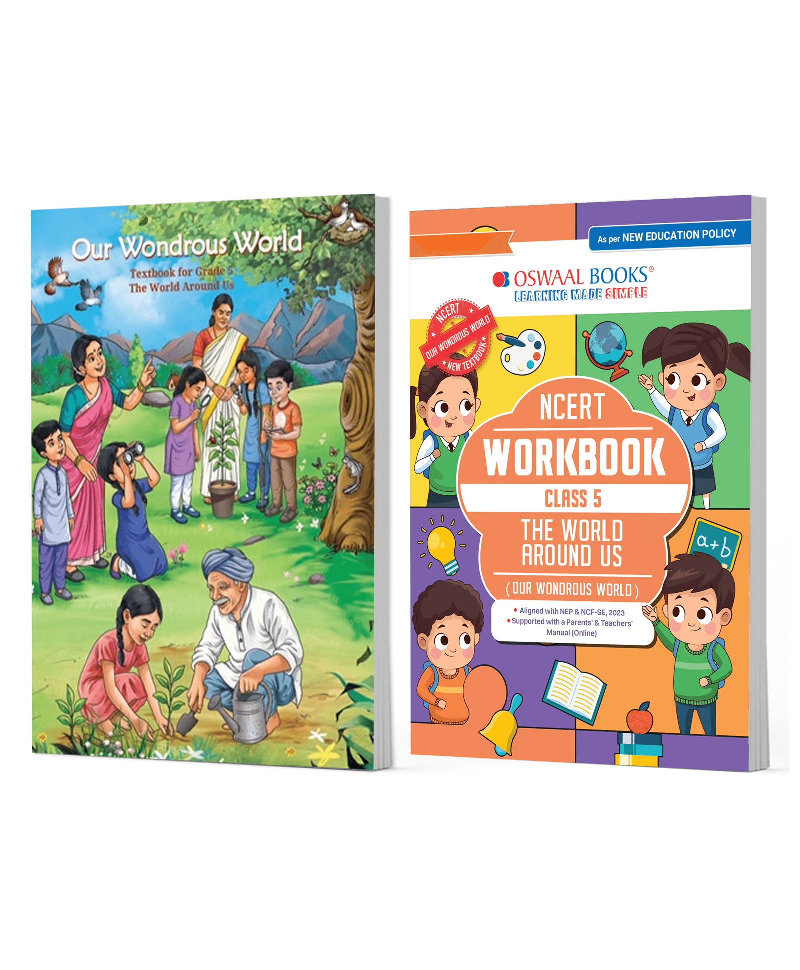 OSWAAL BOOKS NCERT The World Around Us Textbook and Workbook For Class 5 | Updated NCERT Pattern | Includes Mind Maps & Revision notes | With Parents & Teachers Manual (Set of 2 books)-image-36