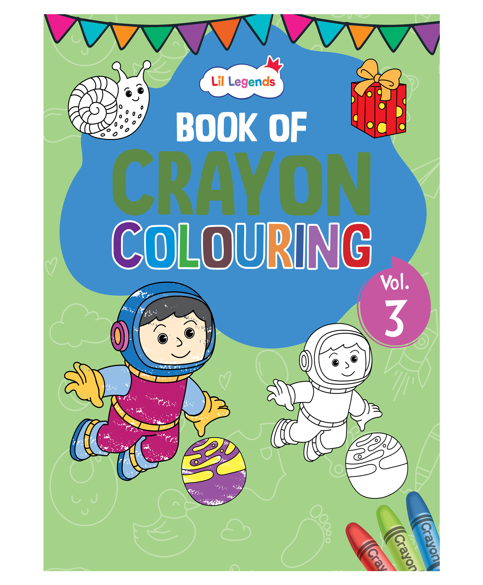 oswaal lil legends Lil Legends: Crayon Colouring Book Vol 3-picture-28