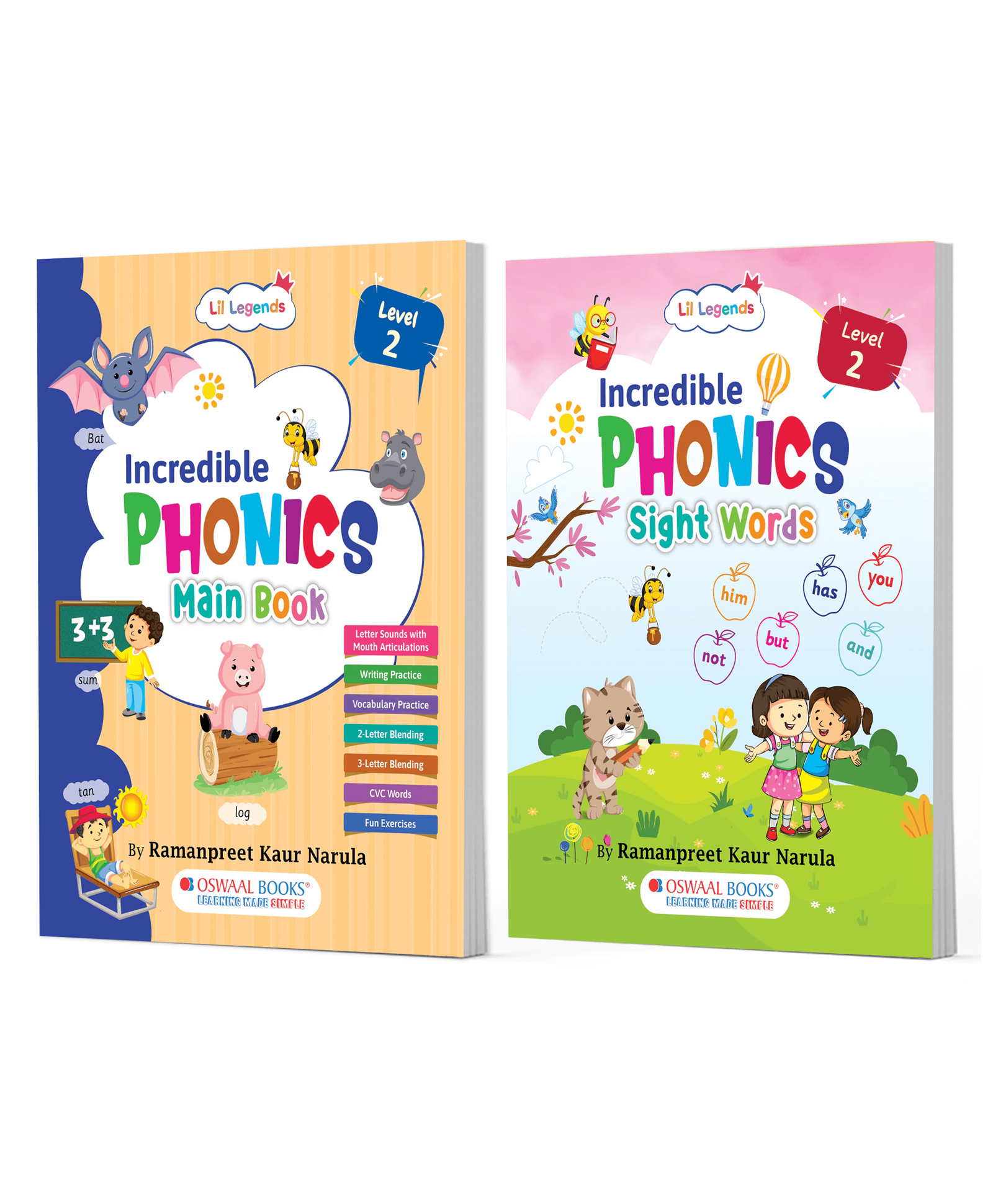 Lil Legends Level 2 Reading Combo for Ages 47 | Phonics Part 1 + Sight Words Book | Helps Kids Read Faster, Decode Better & Build Strong Vocabulary | Early Literacy Skill (2-Book Set)-image-36