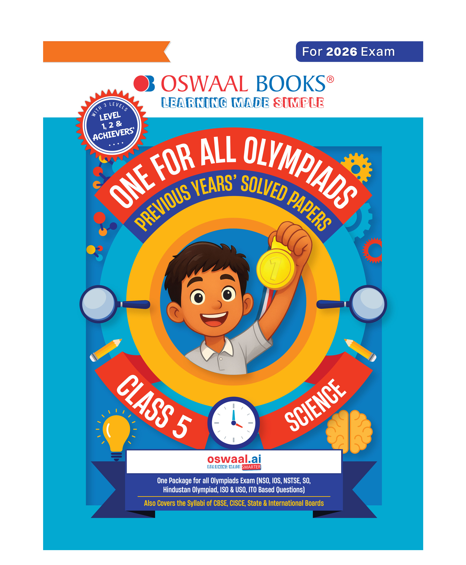 OSWAAL BOOKS One for All Olympiads Chapter-wise Previous Years' Solved Papers, Prep-Guide (with Level 1, 2 & Achievers Section) Class 5 Science For 2026 Exam-image-37