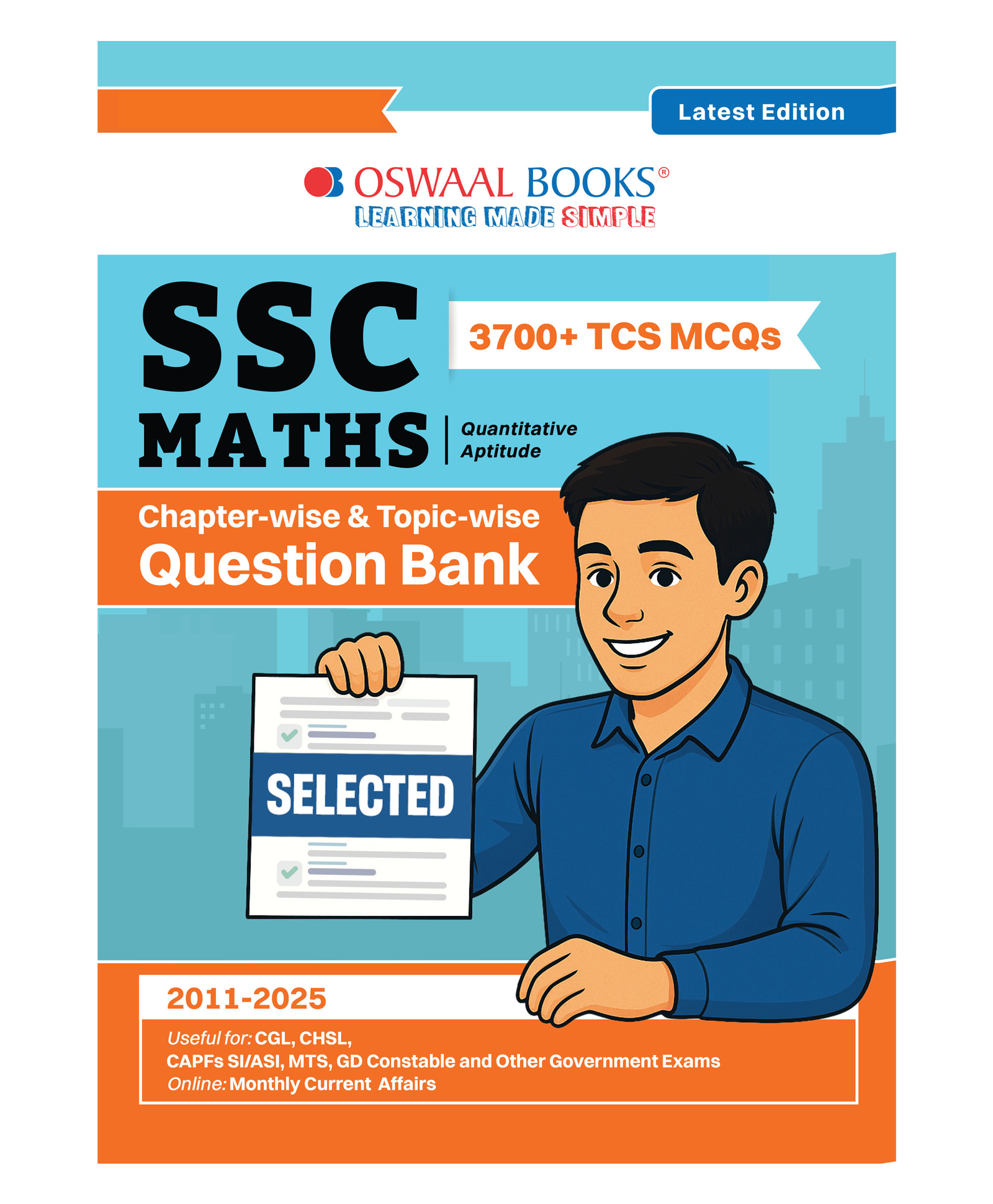 OSWAAL BOOKS SSC (Staff Selection Commission)| Tier-1 | Chapter-wise & Topic-wise Question Bank 2011 to 2025| Math | For 2026 Exam-image-44