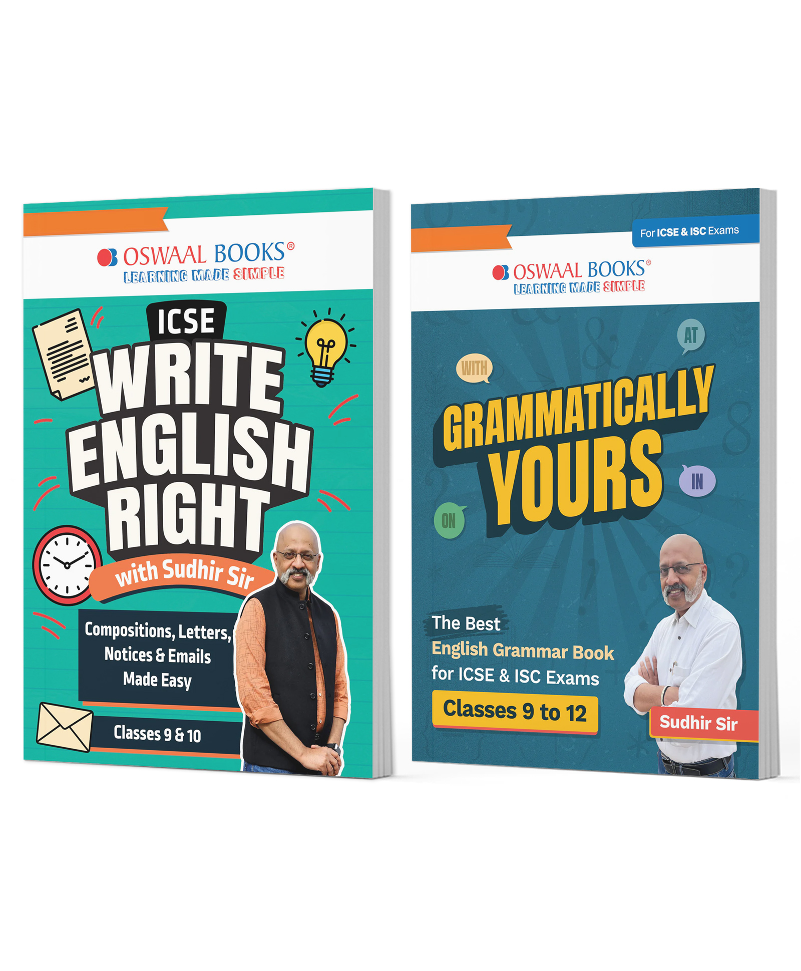 OSWAAL BOOKS ICSE Class 9& 10 Write English Right(Compositions, Letters & Emails Writing Made Easy) + Grammatically Yours (The Best English Grammar Book (ICSE & ISC ) (Set of 2 Books) by Sudhir Sir-picture-18