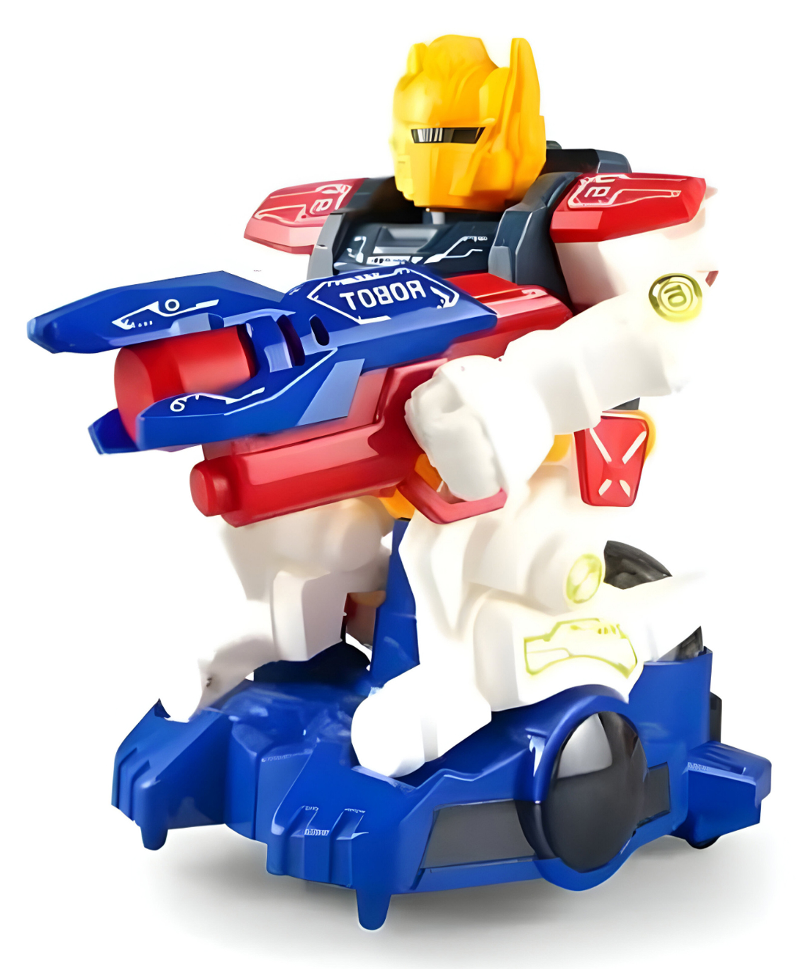 NEGOCIO RoboGladiator - Mini Mecha Warrior Robot Toy | Intelligent Design, Lights & Music, Dancing & Rotating Action for Kids- PACK OF 1- COLOR MAY VARY-image-8