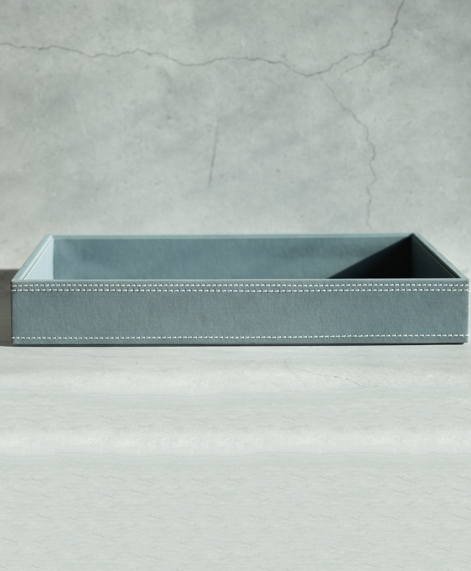 STOR Large PU Leather Multipurpose Serving Tray | Home & Office Use | Tan Brown-picture-22