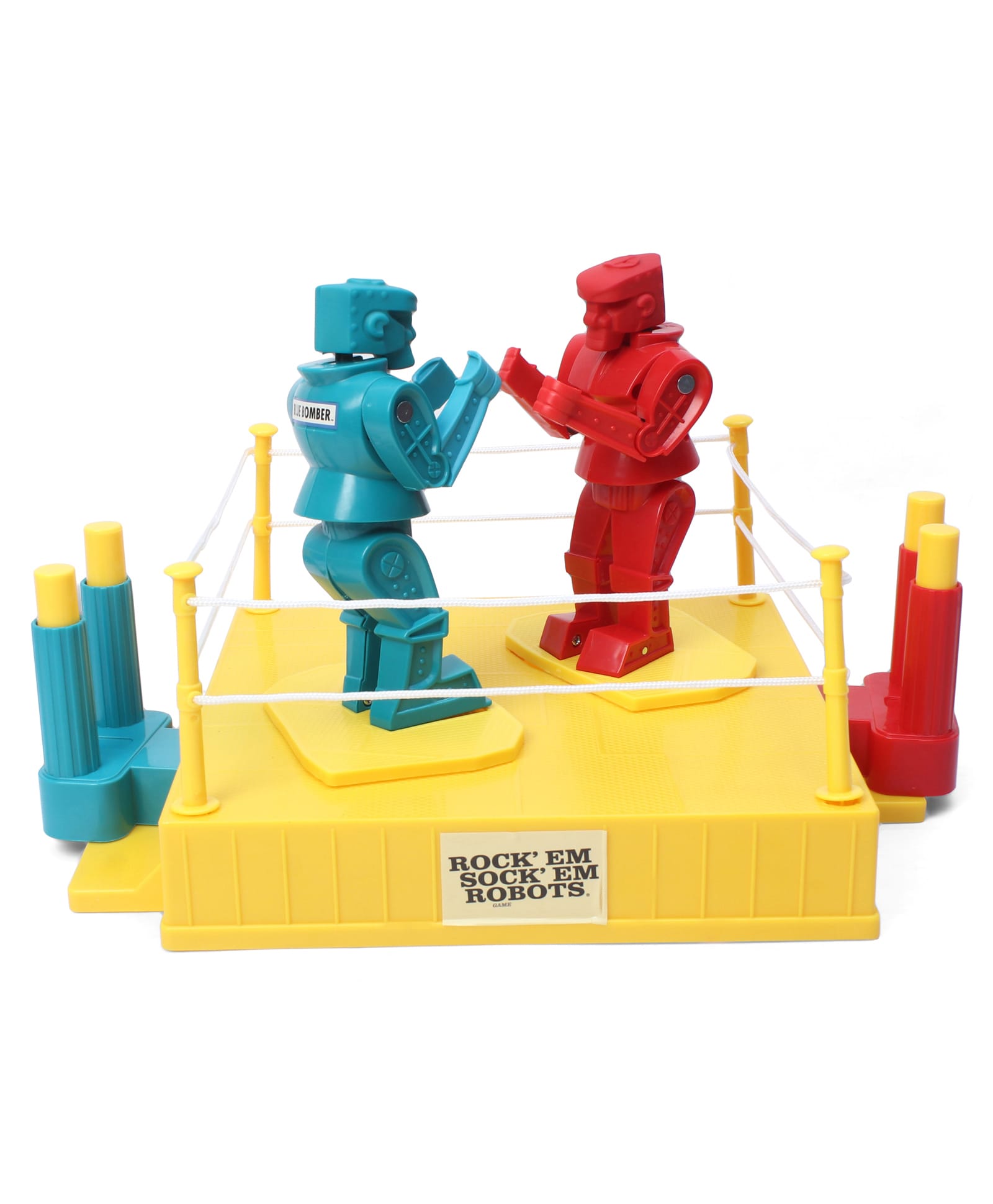 Mattel Rock 'Em Sock 'Em Kids Game, Battling Robots Game for 2 Players - Multicolor