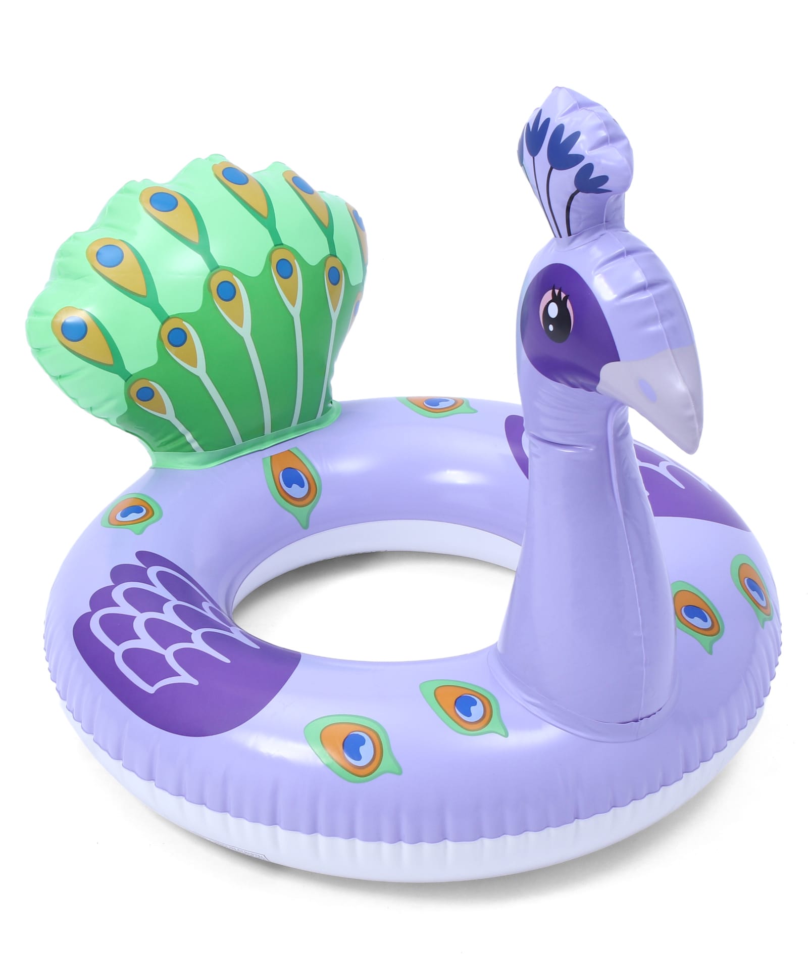 fab n funky Kids Floating Device With Peacock Design - Purple-picture-10