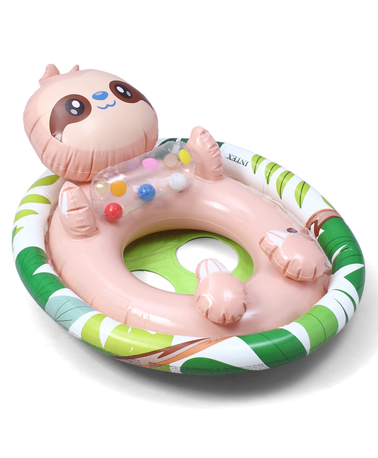 fab n funky Kids Floating Device With Sloth Design - Pink-picture-10