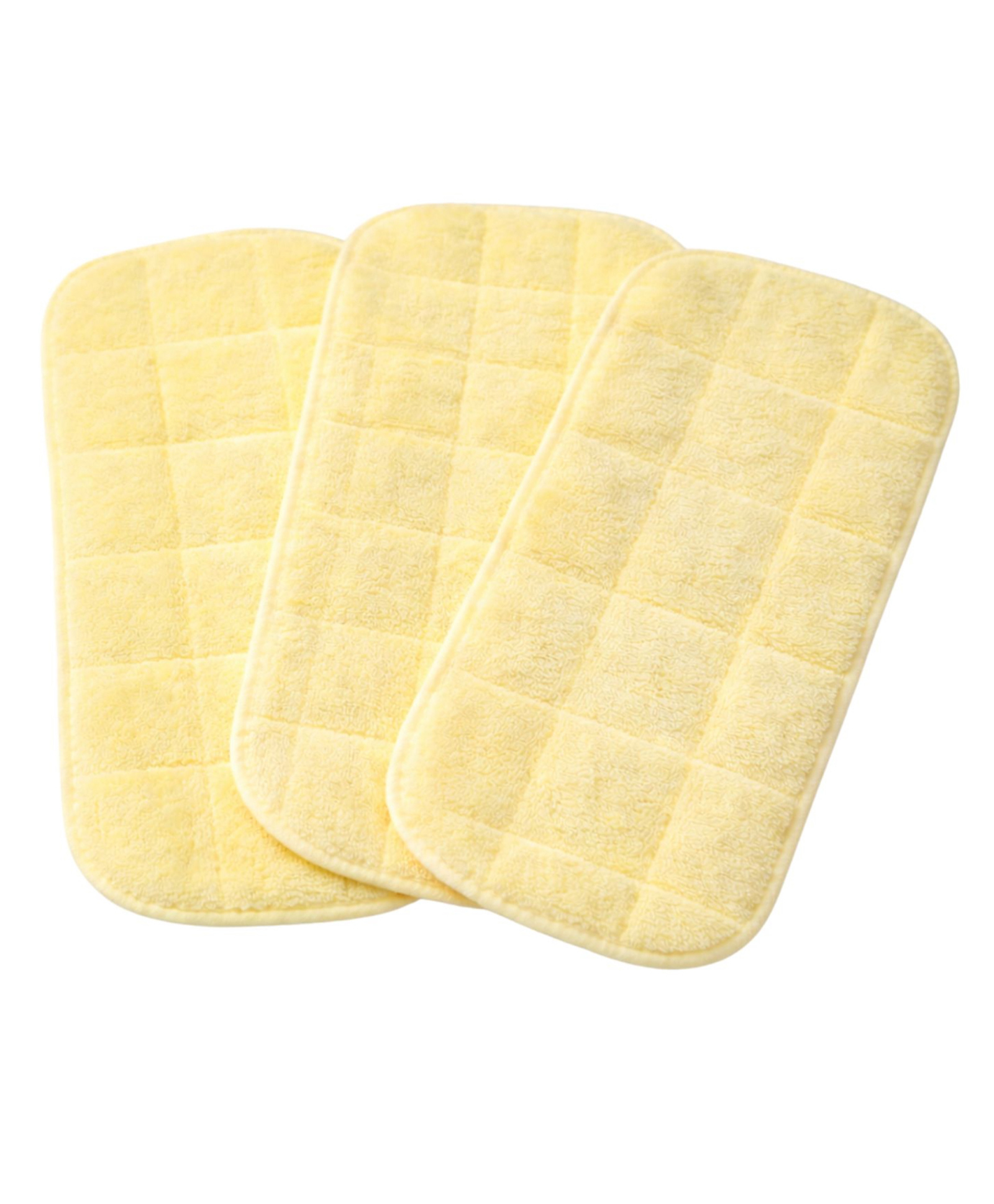 Zikku Reusable Fast Dry Quick Absorbency Microfiber 3 Layer Cloth Diaper Inserts Pack of 3-picture-15