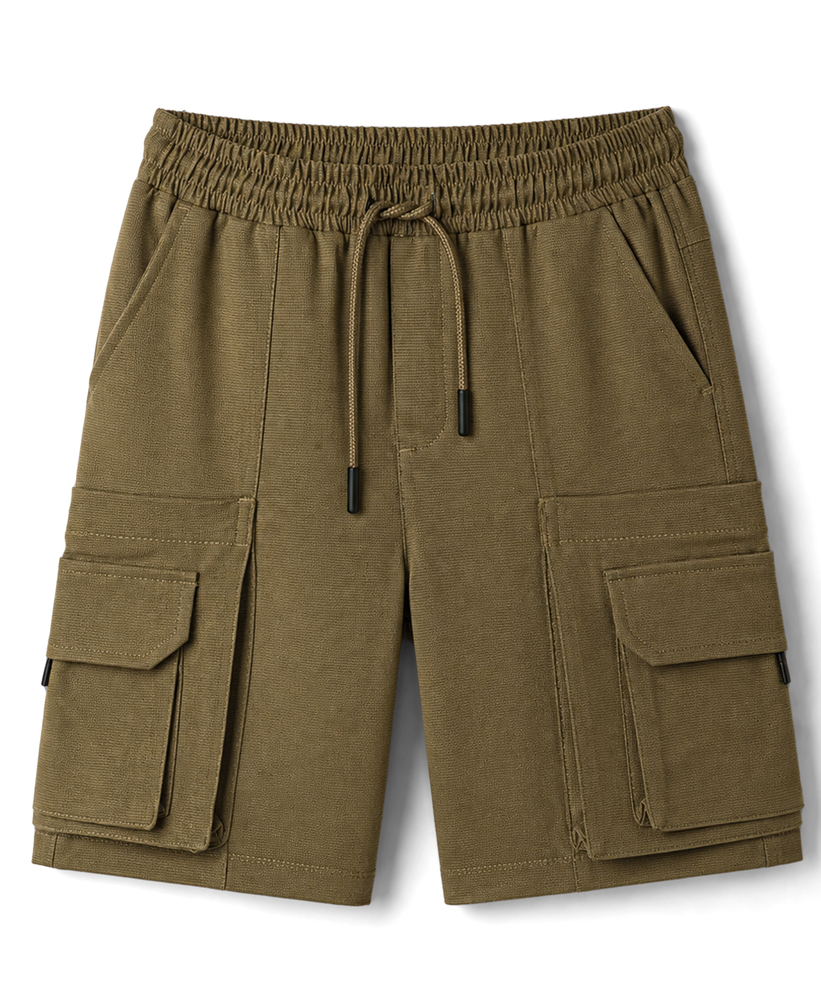 kookie kids india Kookie Kids Woven Above Knee Length Solid Shorts - Brown-picture-19
