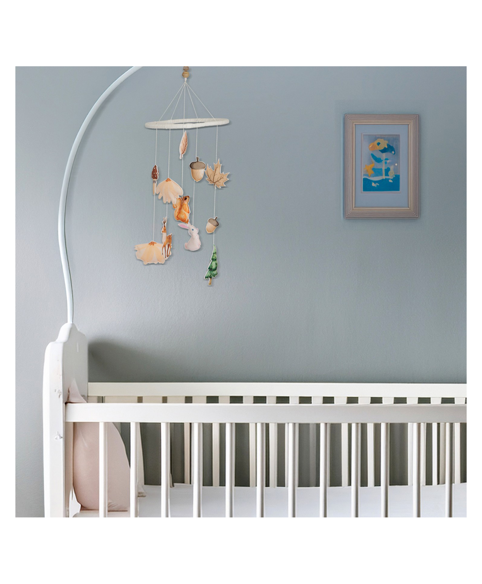 Haus & Kinder Whimsical Woodland Crib Mobile-image-46
