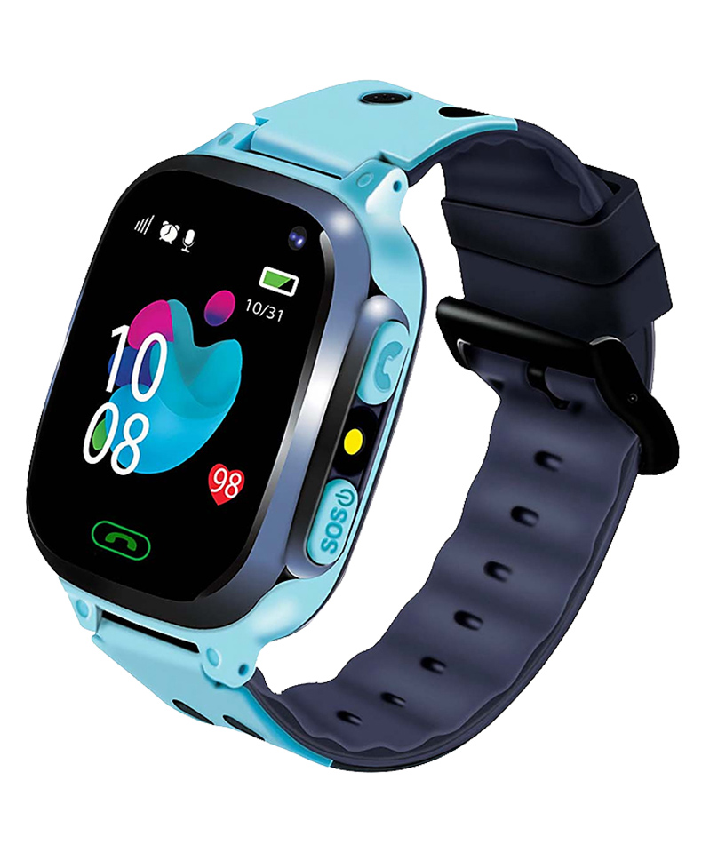 Sekyo S1 Calling Smart Watch Phone for Kids With Live Location Tracking 2 Way Voice Calling Sim Card Selfie Camera Parent Control App Voice Chat Long Battery Life - Blue-image-43