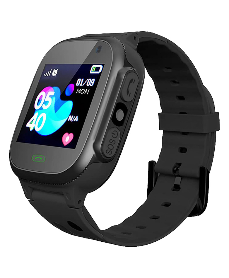 Sekyo S1 Calling Smart Watch Phone for Kids with Live Location Tracking 2 Way Voice Calling Sim Card Selfie Camera Parent Control App Voice Chat Long Battery Life - Black-image-21