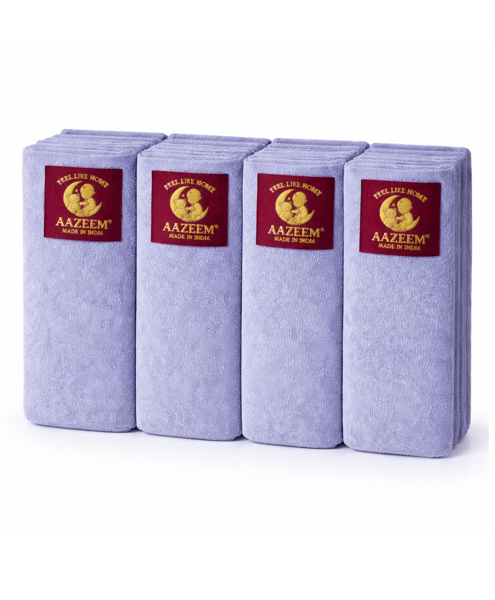 AAZEEM Grey Baby Sheet 30×40 Inch| Waterproof, Soft & Durable Baby Mattress Protector | Ideal for Cribs, Cots & Everyday Use - Pack of 4-picture-19