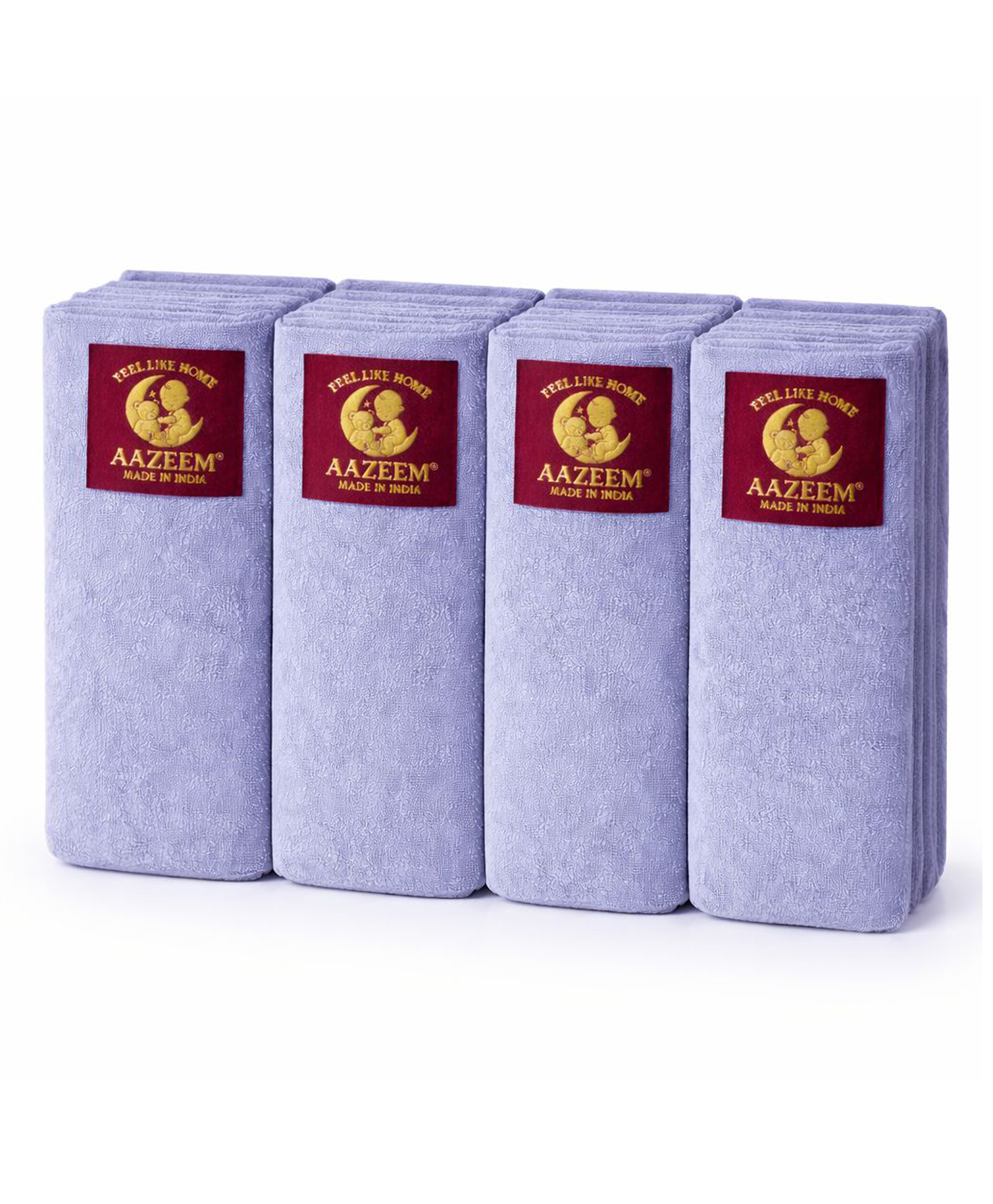 AAZEEM Grey Baby Sheet 40 x 55 Inch| Waterproof, Soft & Durable Baby Mattress Protector | Ideal for Cribs, Cots & Everyday Use - Pack of 4-picture-21