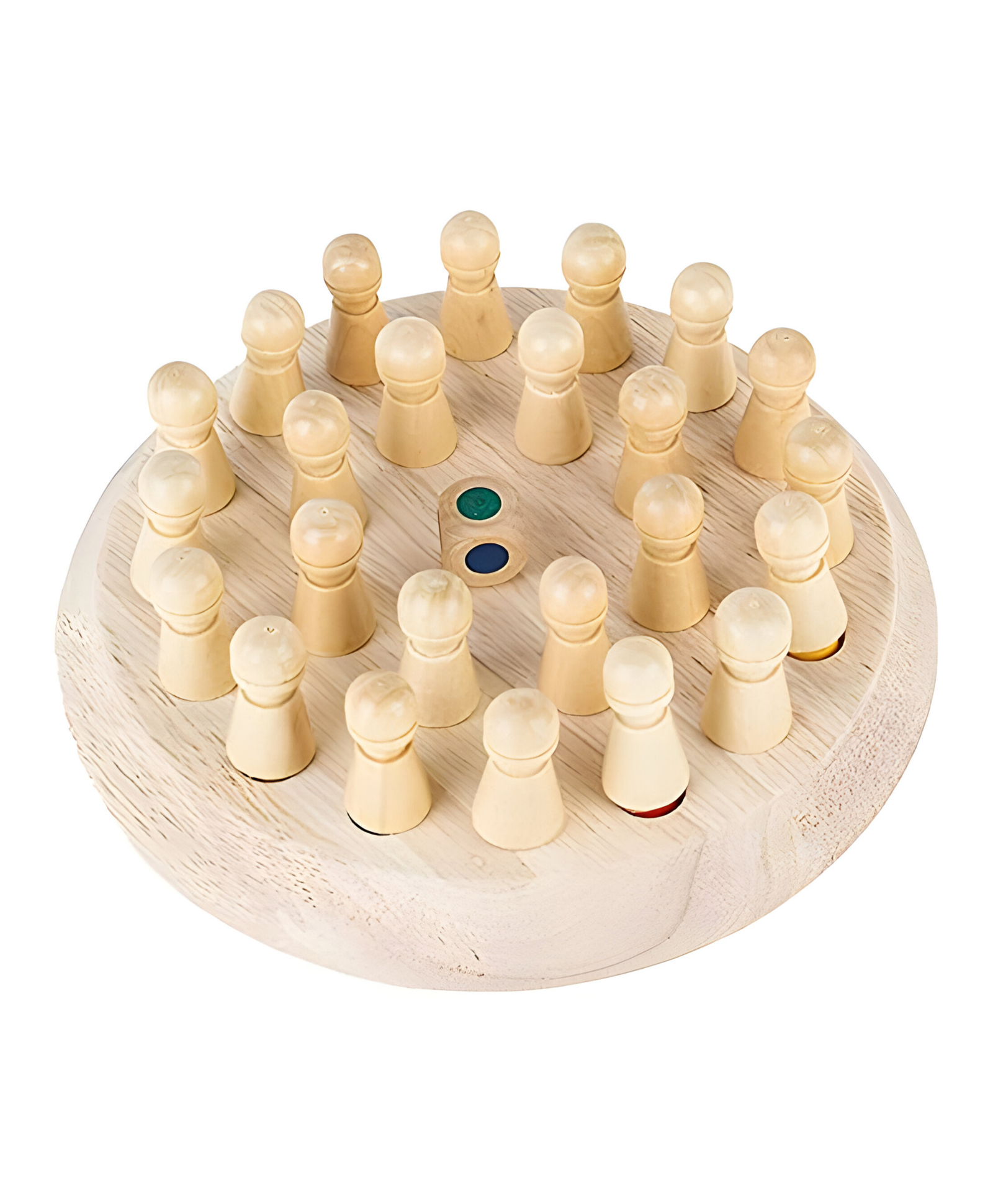 NEGOCIO Matching Games, Wooden Memory Match Stick Chess Game,BLOWEST Colorful Memory Chess, Funny Block Board Game, Early Educational Toy, Brain Trainig Games- PACK OF 1 - COLOR MAY VARY-image-20