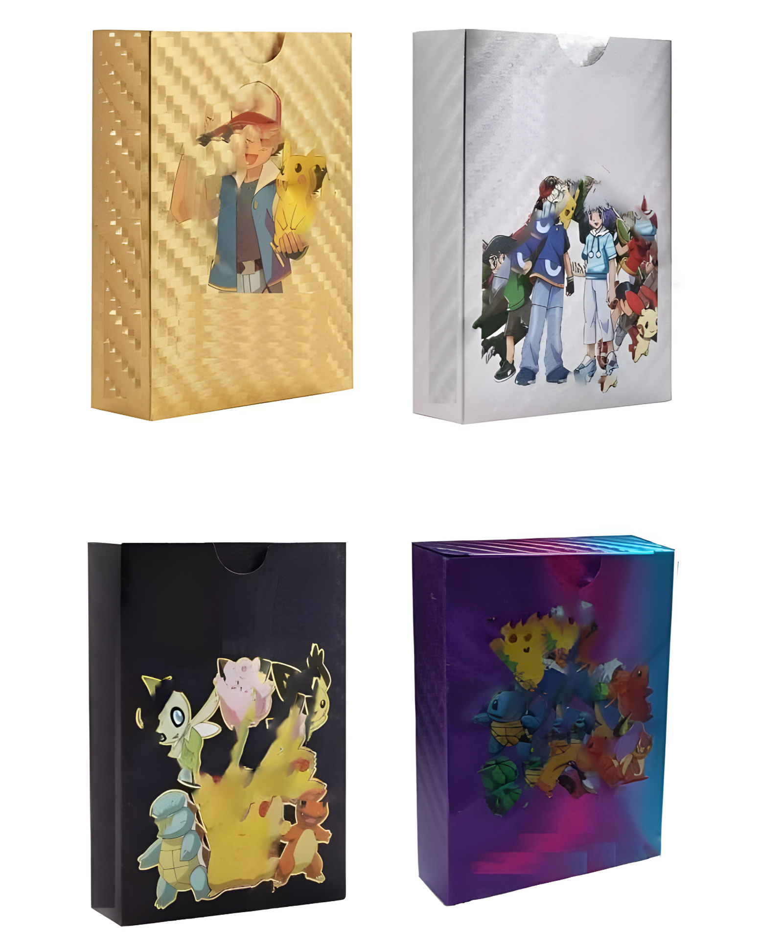 NEGOCIO Pokémon Card Game Set 55 Rare Cards Shiny Battle Trading Cards For Kids & Collectors PACK OF 1 - COLOR & DESIGN MAY VARY-picture-23