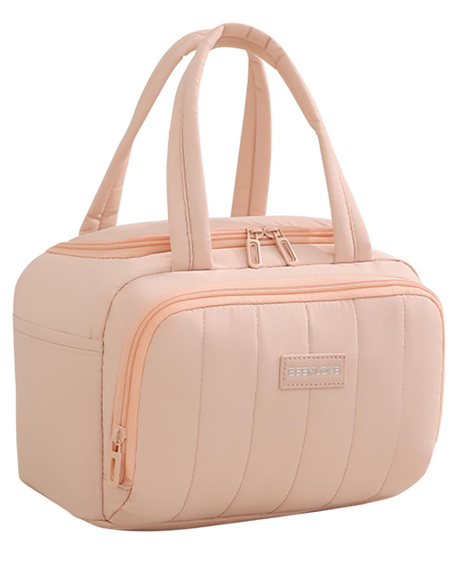 House of Quirk Thermal Insulated Lunch Bag for Work Fresh Keeping Lunch Box Satchel for Office Travel & Outdoor Picnic - Pink-picture-13