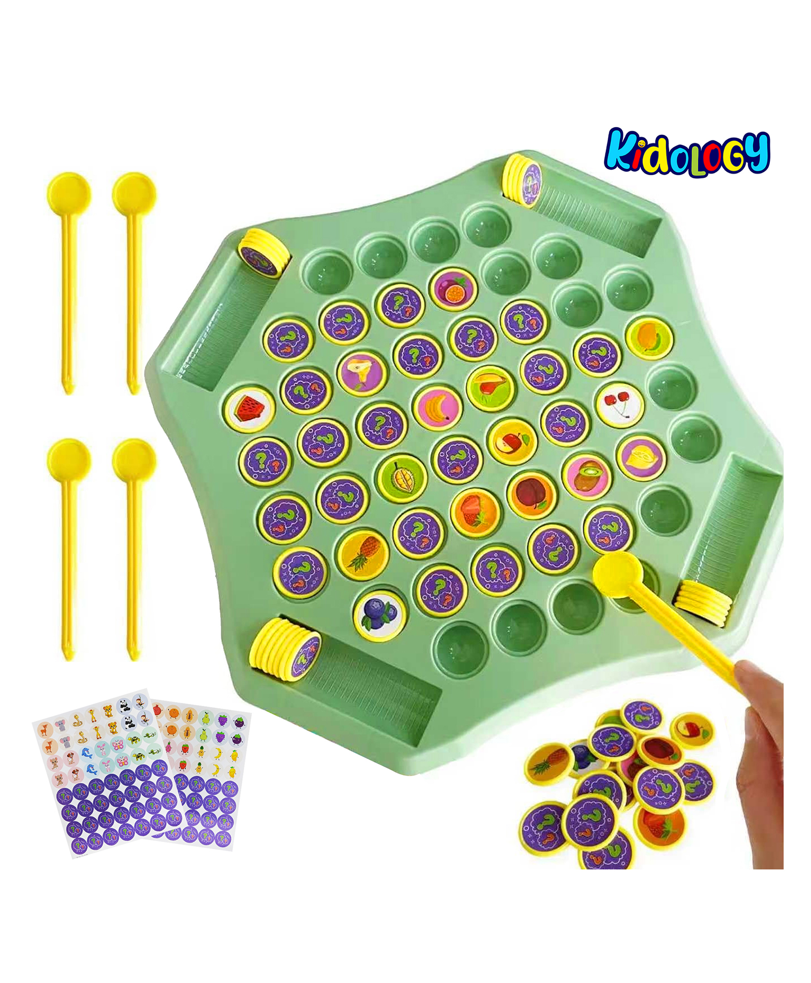 Kidology Animal Memory Flip Chess Game-picture-18