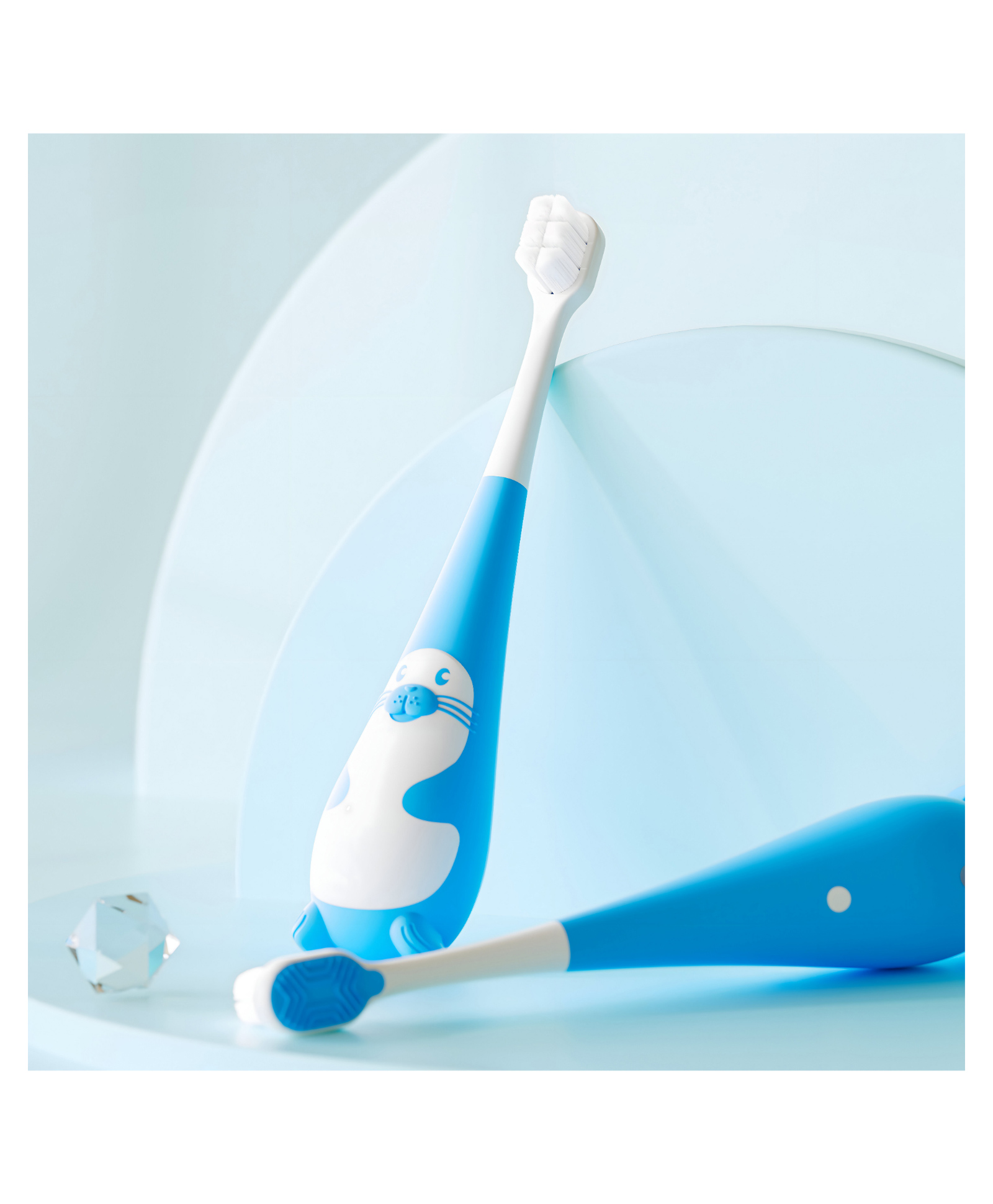 SCHOOLISH Cartoon Design Super Soft Bristle Customized Kids Toothbrush for Children- PACK OF 1- COLOR MAY VARY-image-46