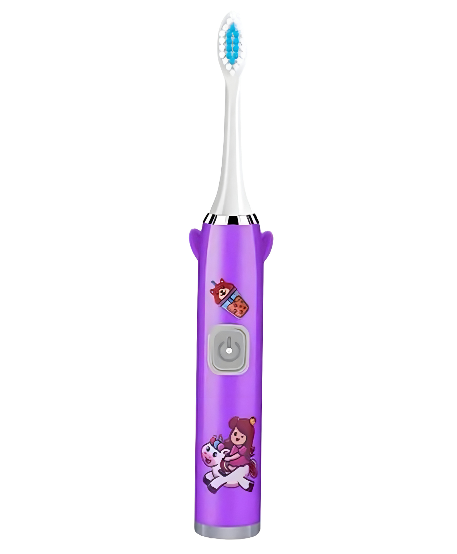 SCHOOLISH Electric Toothbrush with Cartoon Characters, Soft Bristles Battery Operated Kids Cartoonic Vibrating/Oscillating Toothbrush for cleaning the teeth- PACK OF 1- COLOR MAY VARY-image-42