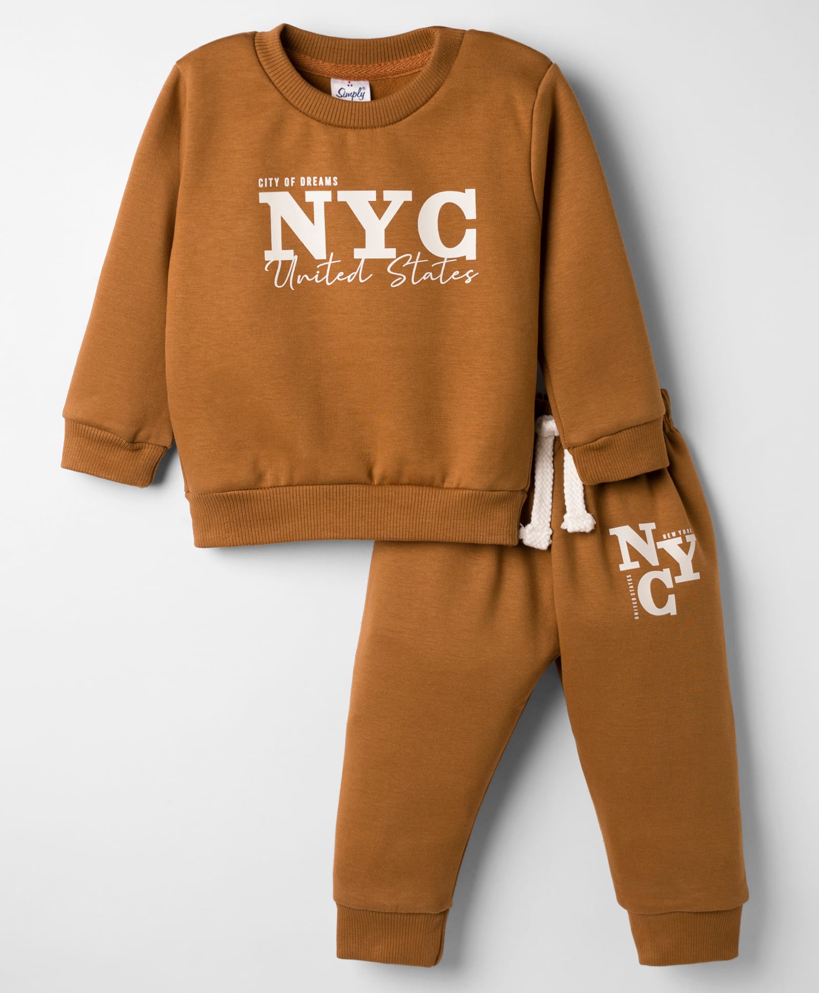 Simply Fleece Full Sleeves Winter Wear Suits M.Brown 3-6m (M) Unisex-picture-20