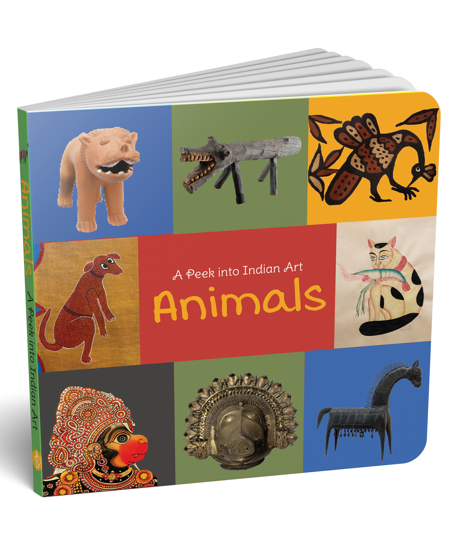A peek into Indian art, Board Book, By AdiDev Press - Animals-picture-15