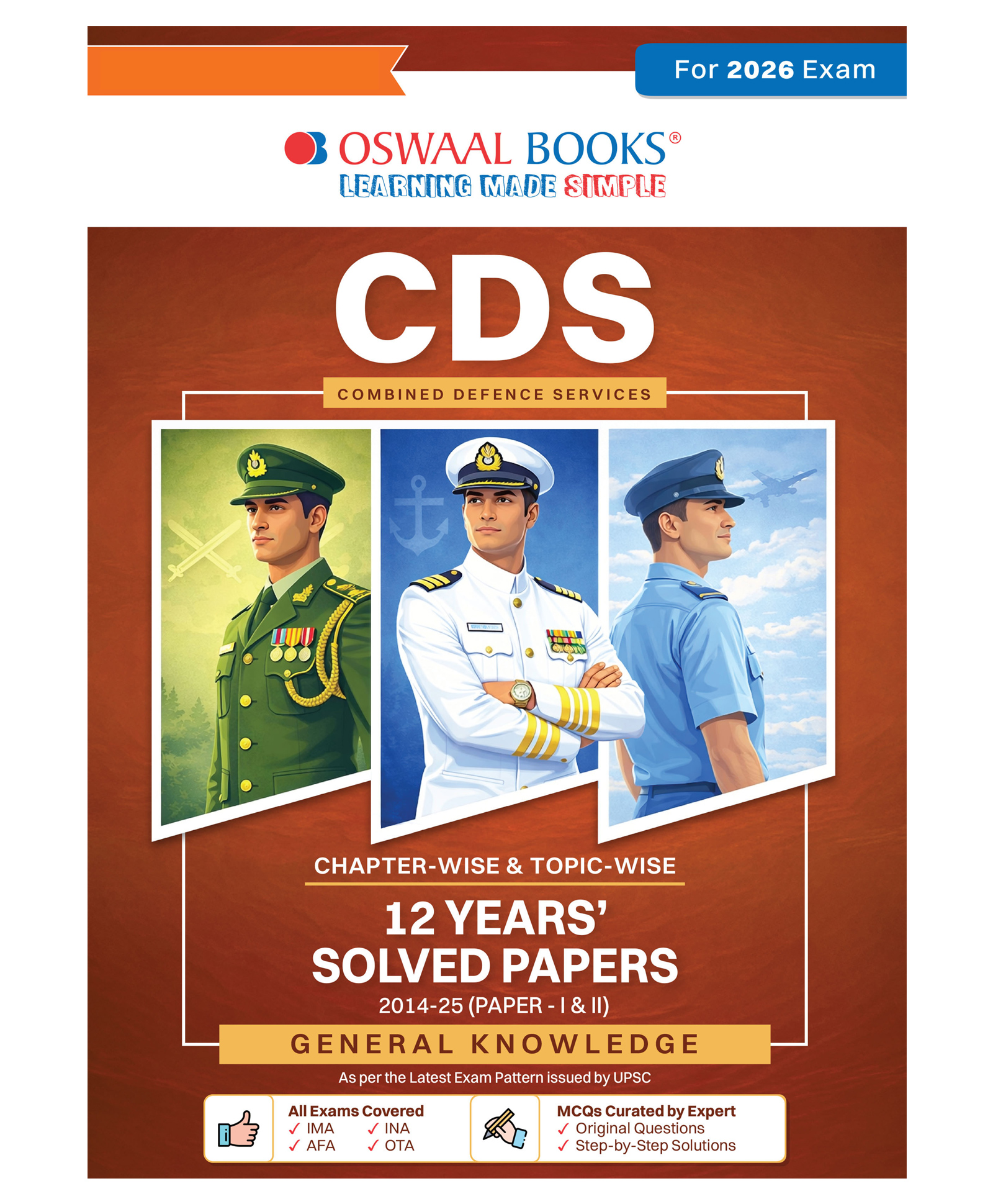 OSWAAL BOOKS CDS Chapter-wise & Topic-wise 12 Years' Solved Papers 2014-2025 (I &II) | - General Knowledge-image-10
