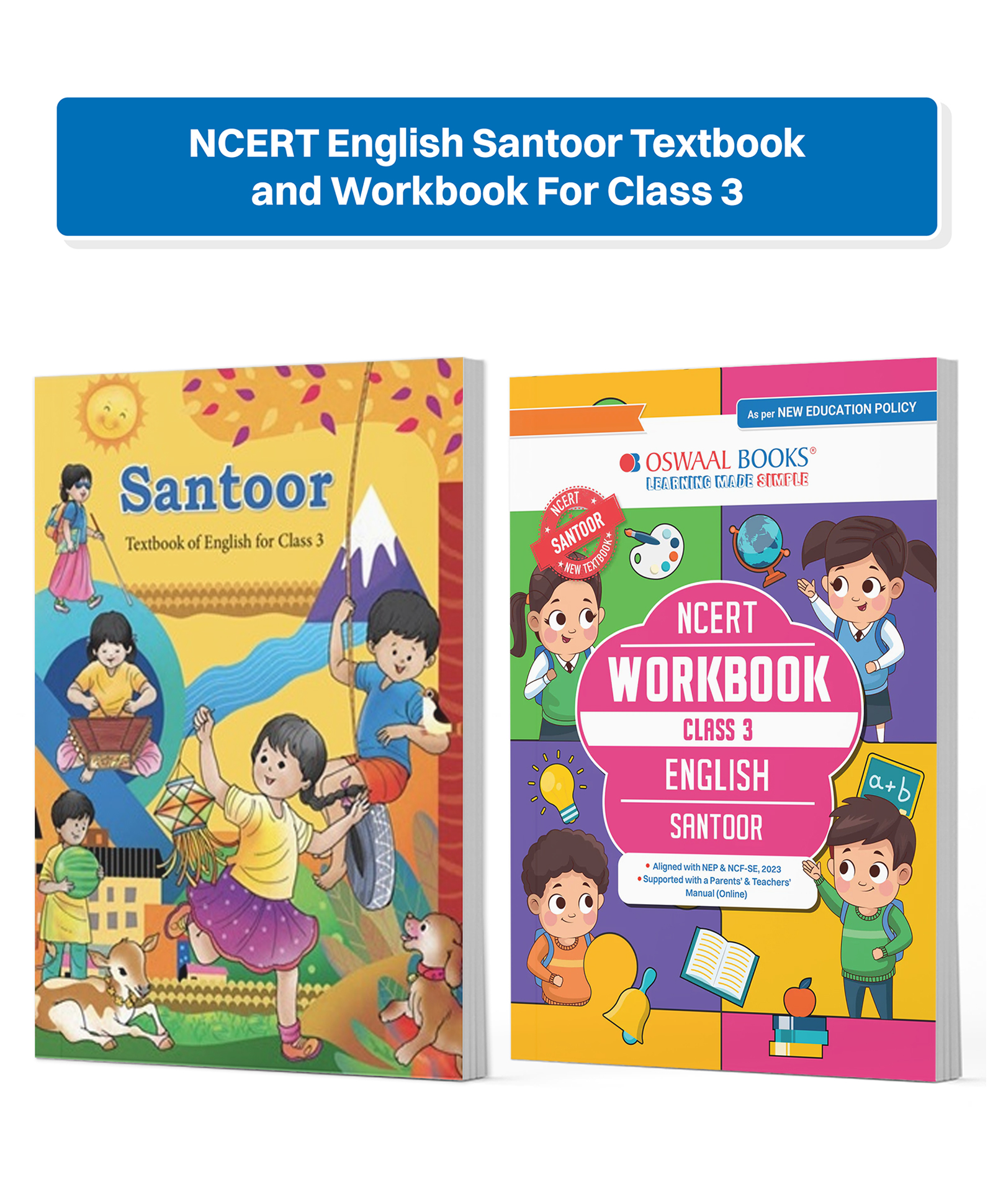 OSWAAL BOOKS NCERT English Santoor Textbook and Workbook For Class 3 | Updated NCERT Pattern | Includes Mind Maps & Revision notes | Teachers Manual (Set of 2 books)-image-35