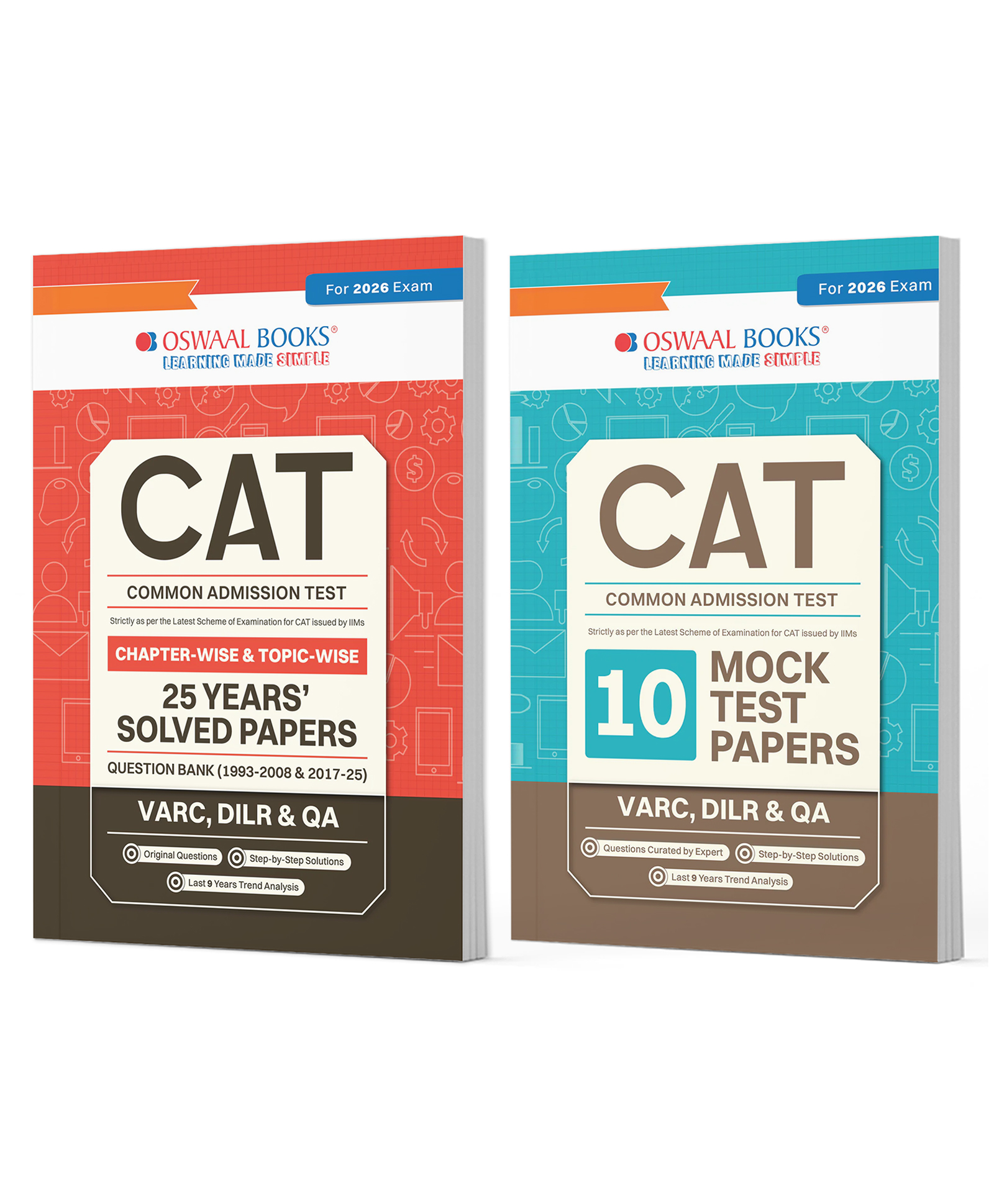 OSWAAL BOOKS CAT 25 Years' Solved Papers + 10 Mock Test Papers (Set of 2 books) | For 2026 Exam-picture-16