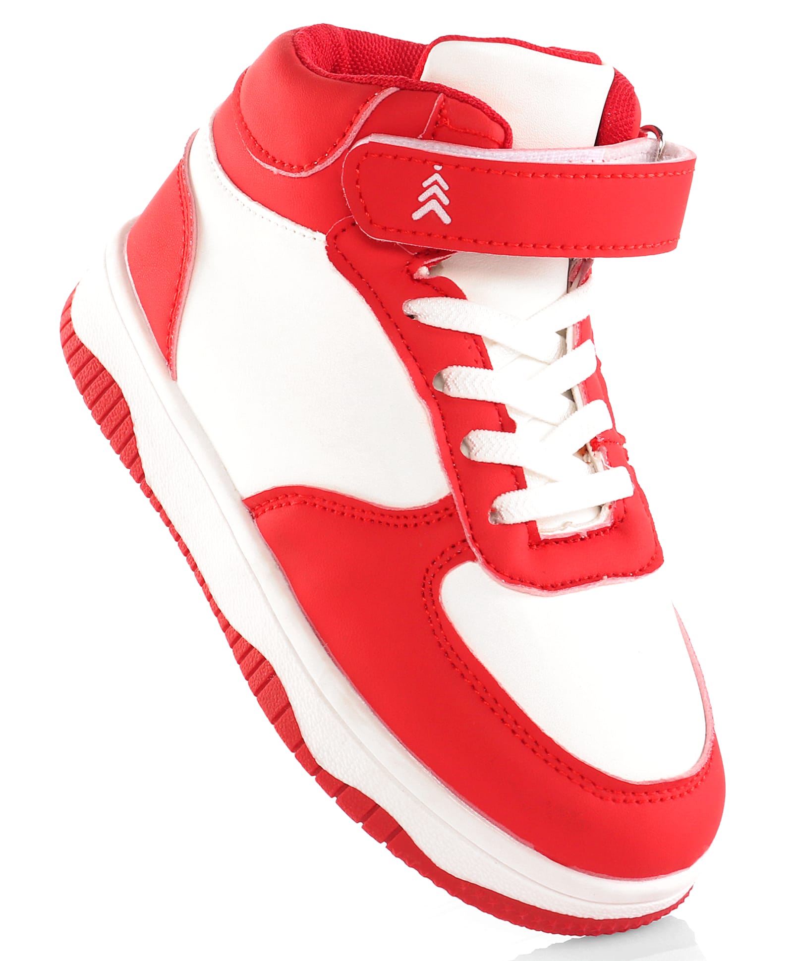 Pine Kids Velcro Closure Solid Sneaker Shoes - Red-picture-20
