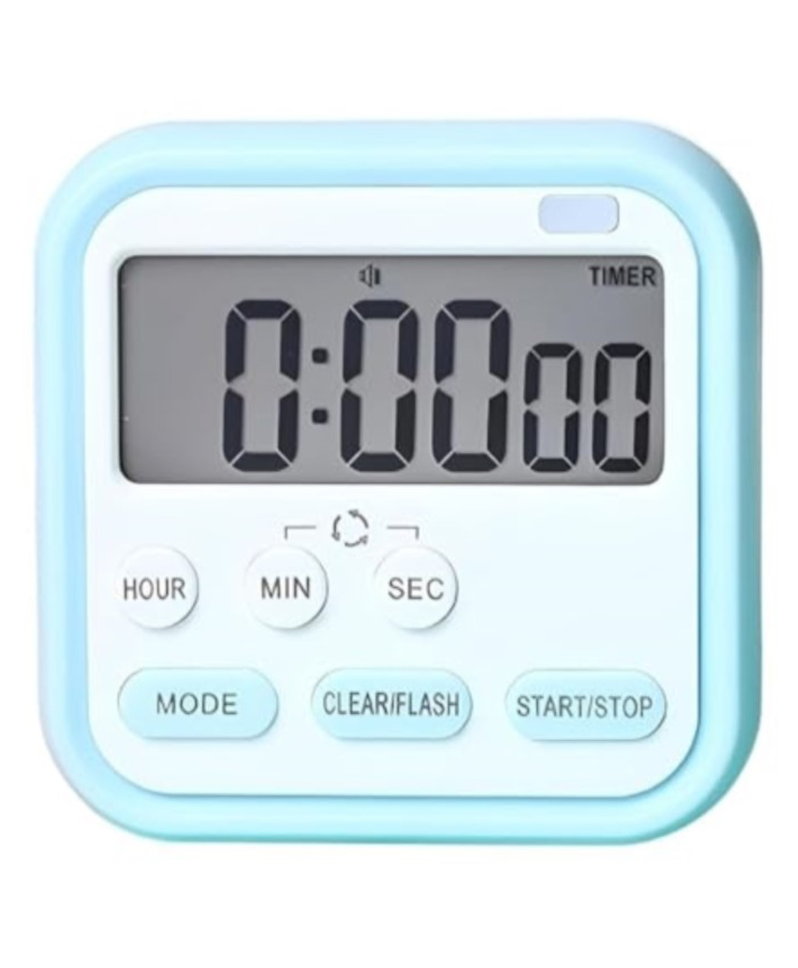 WOLTAX Digital Table Clock & Countdown Timer Large LCD Display, Alarm Function, Battery Powered-image-5