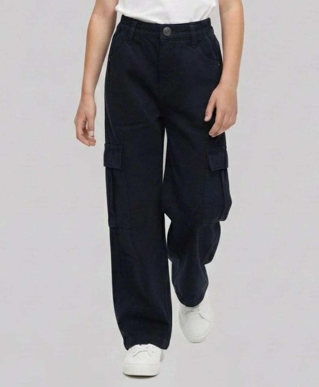 Nino Togs Denim Woven Solid Stretchable Jeans - Black-picture-17
