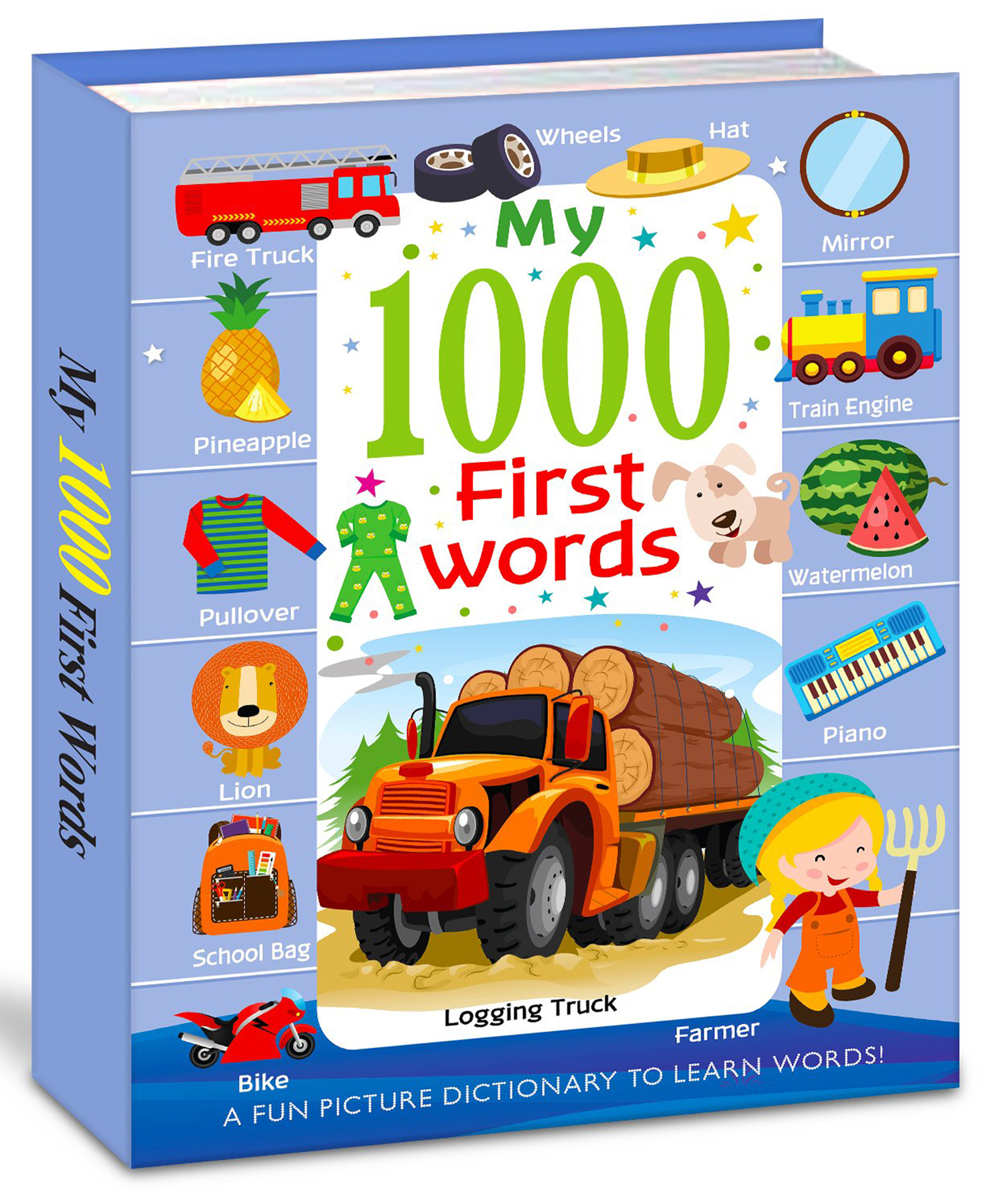 My 1000 First Words; Fun and Educational Early Learning Vocabulary Book for Kids, Toddlers, Preschoolers Early Learners-image-20