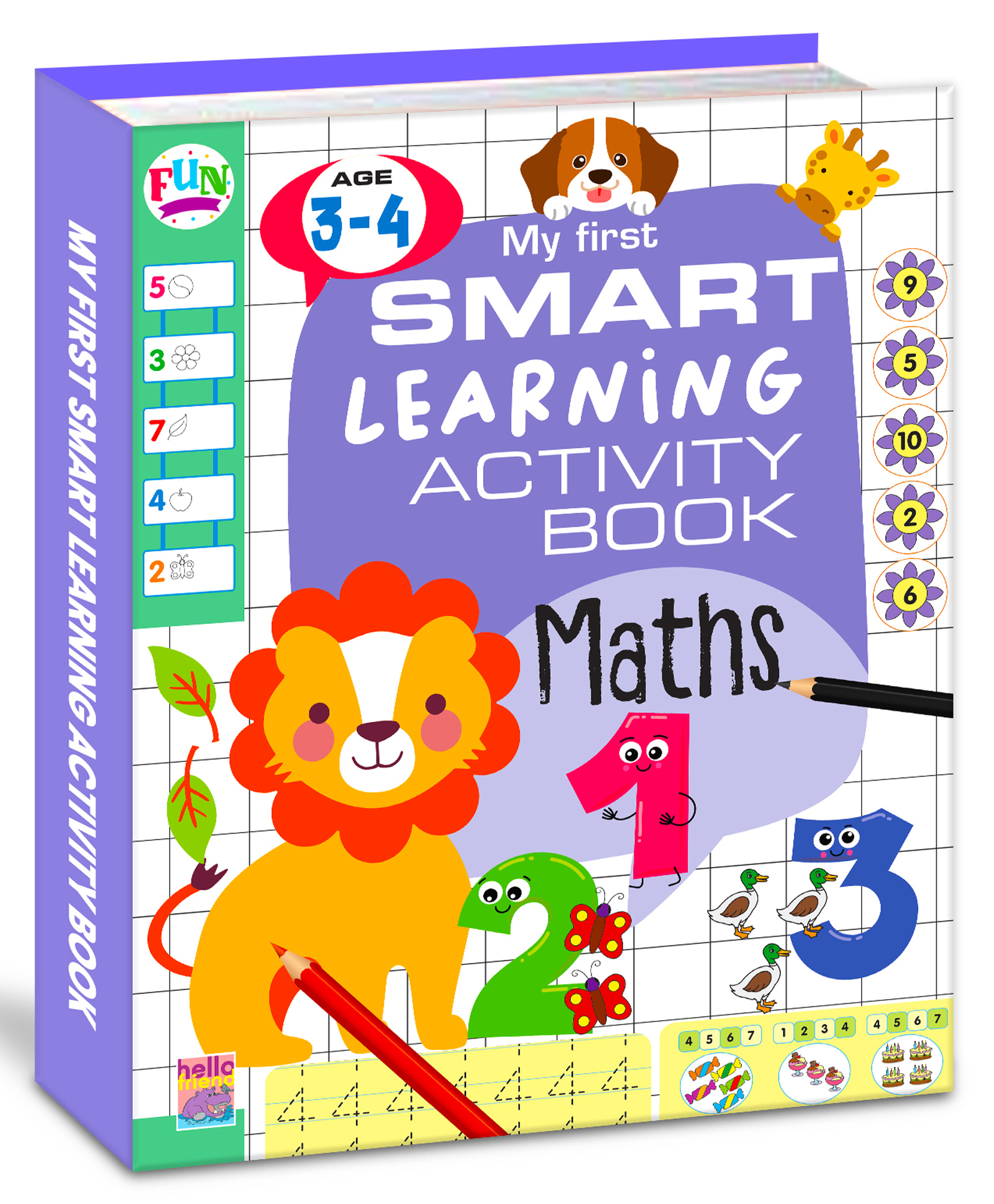 Early Learning Maths Activity Book - Level 1 | Counting, Number Tracing & Basic Skills - English-image-23