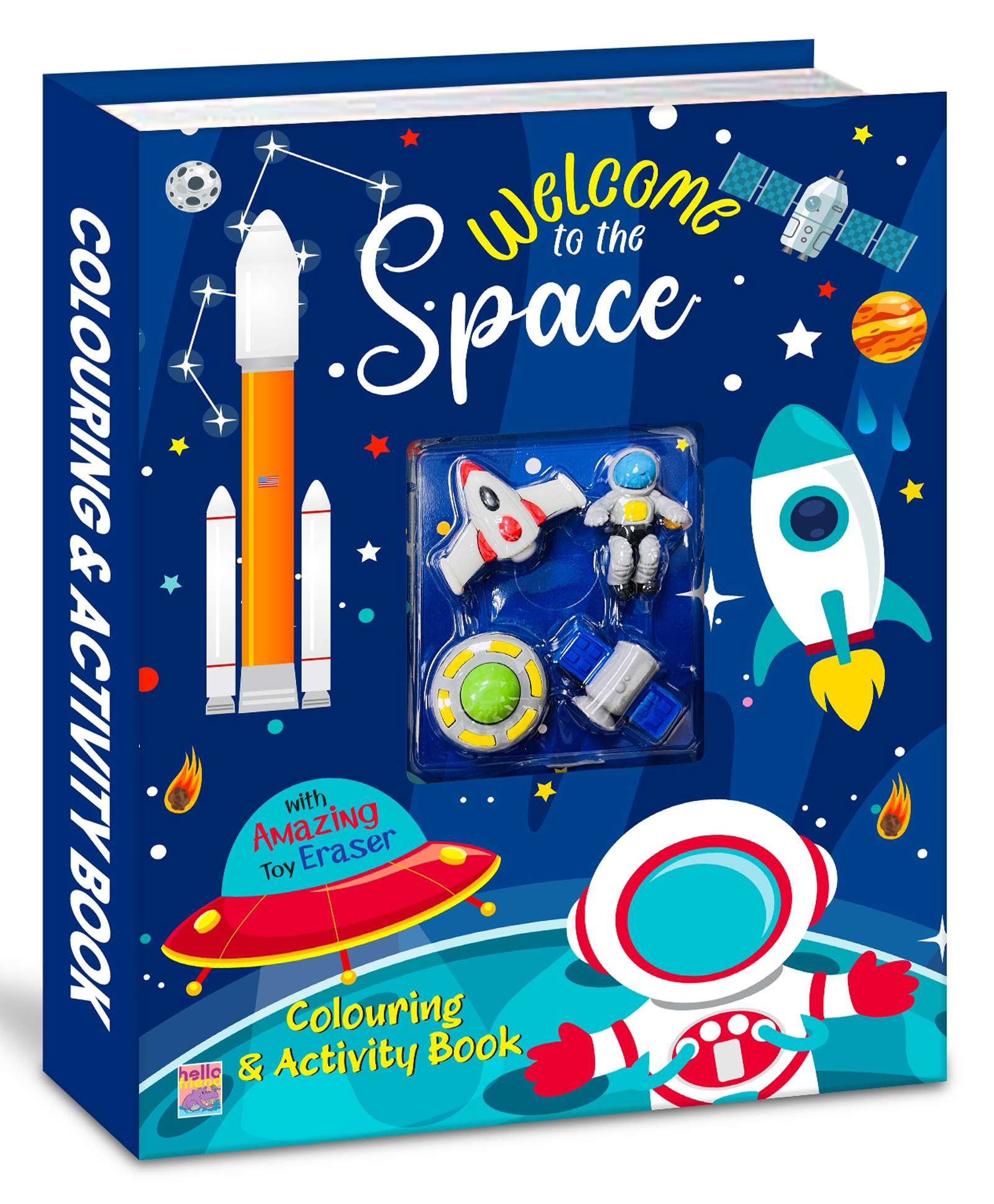 Welcome To The Space Activity Book; Fun and Educational Early Learning Book About Planets, Stars, and Space for Kids, Toddlers, Preschoolers-image-6