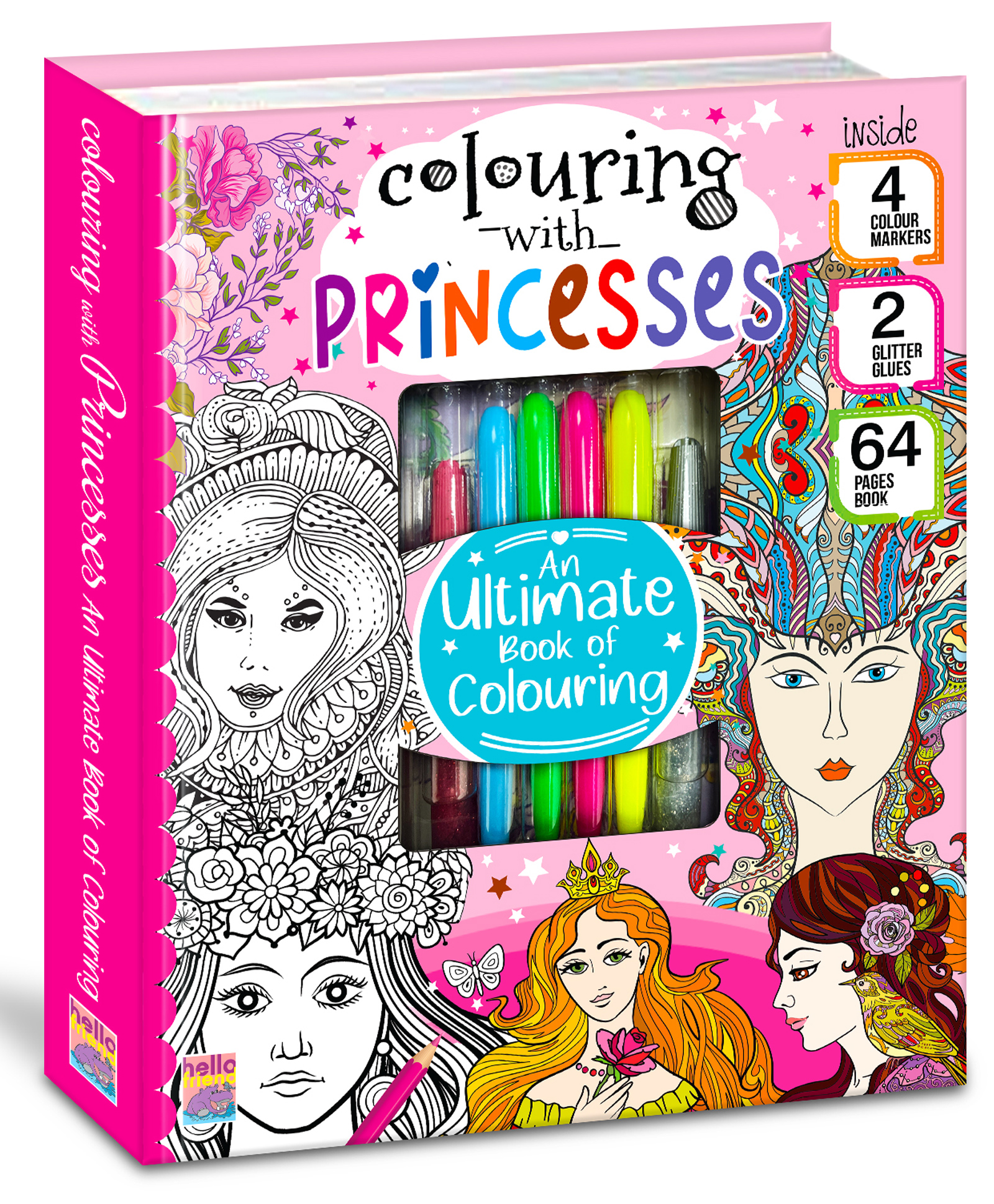 Colouring With Princess; Creative and Engaging Coloring Activity Book for Kids, Toddlers, Preschoolers Early Learning-image-37