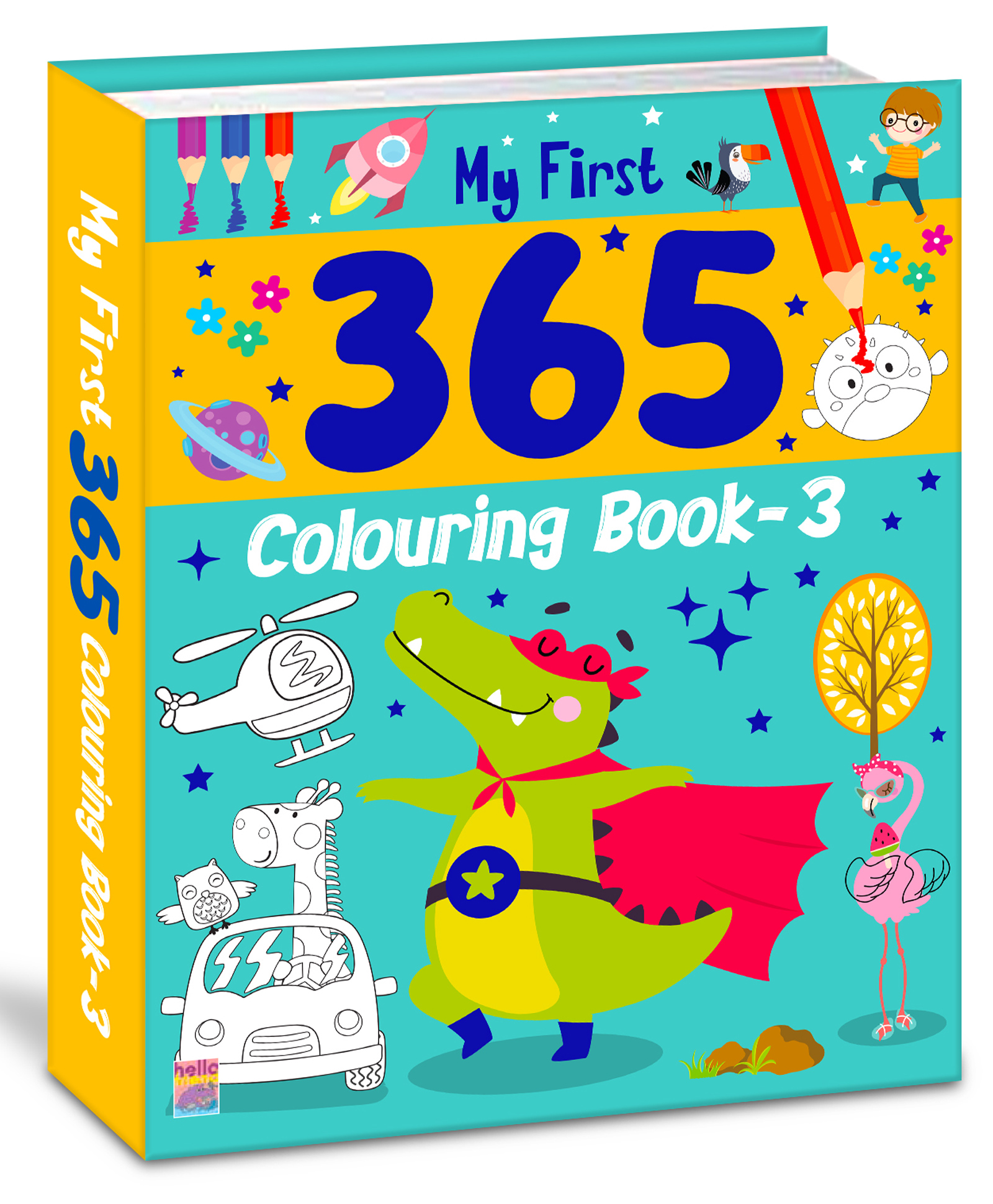 365 Colouring Book Volume 3: Daily Colouring Challenges for Kids-image-40