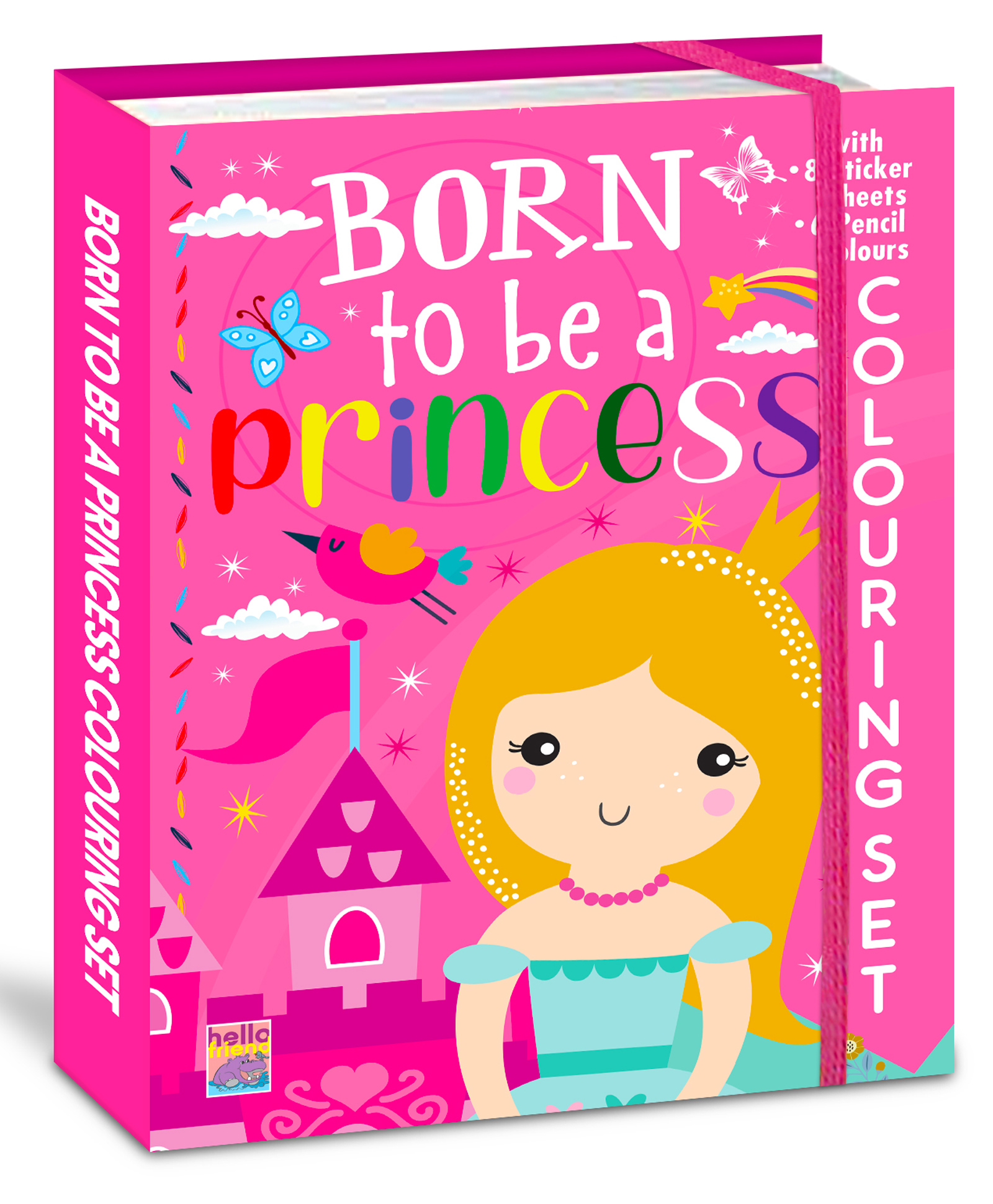 Princess Colouring Kit; Magical and Creative Coloring Activity Set for Kids, Toddlers, Preschoolers Early Learning-image-37