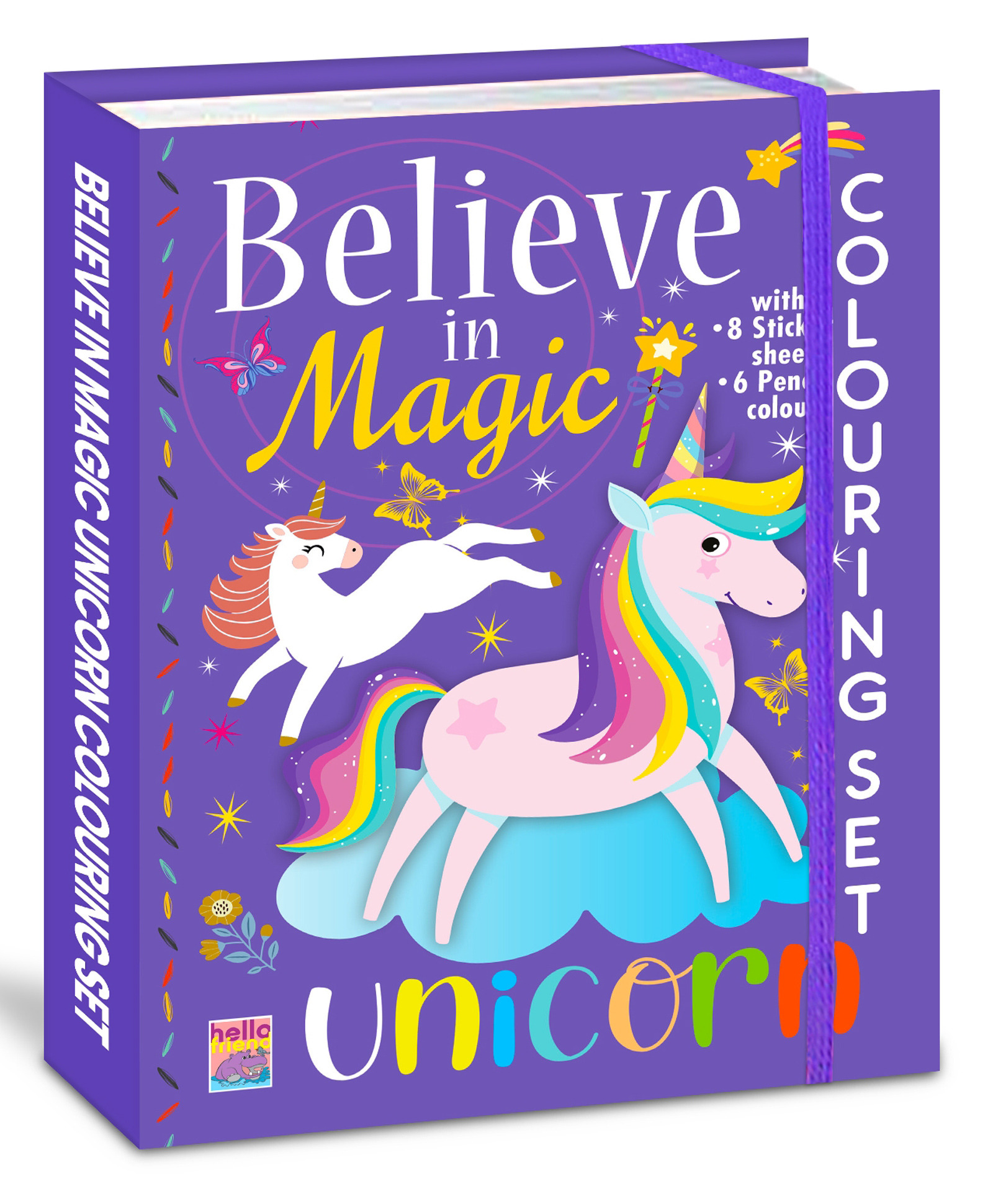 Unicorn Colouring Kit; Fun and Magical Coloring Activity Set for Kids, Toddlers, Preschoolers Early Learners-image-20