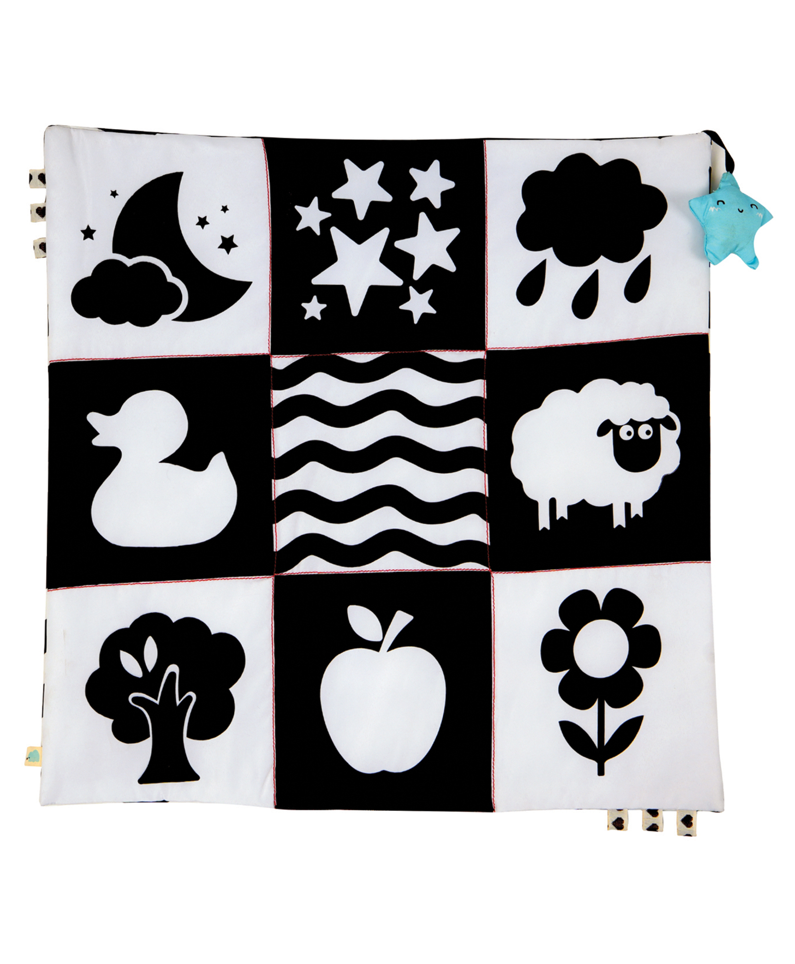 Tidy Sleep - My First Mat| High Contrast Cloth Mat for Newborns-picture-0
