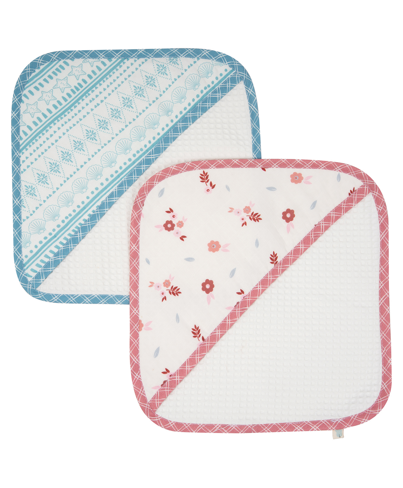 Tidy Sleep Baby Waffle Face Towel for Newborns (Set-1) Pack-2-image-21
