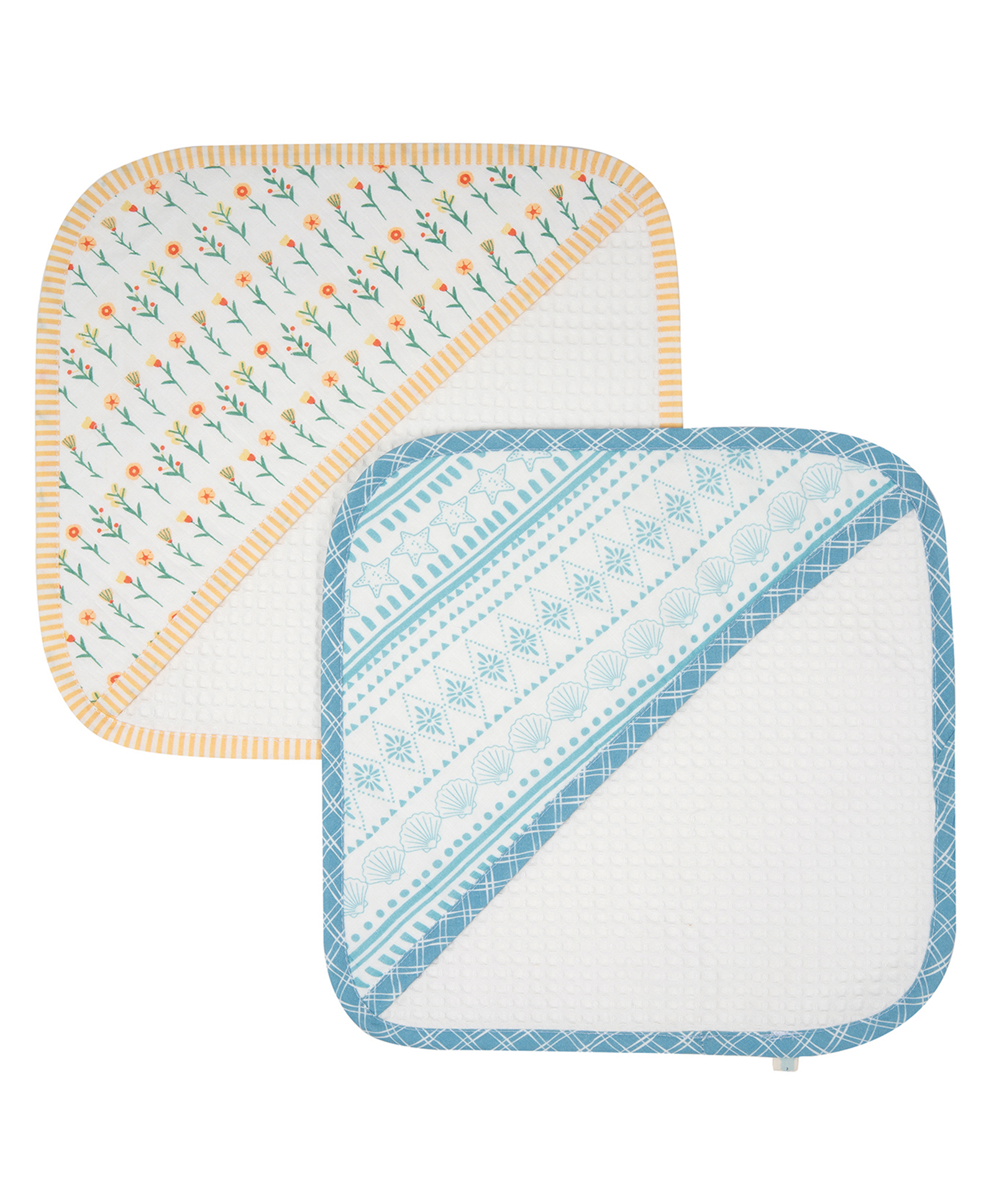 Tidy Sleep Baby Waffle Face Towel for Newborns (Set-4) Pack-2-picture-48